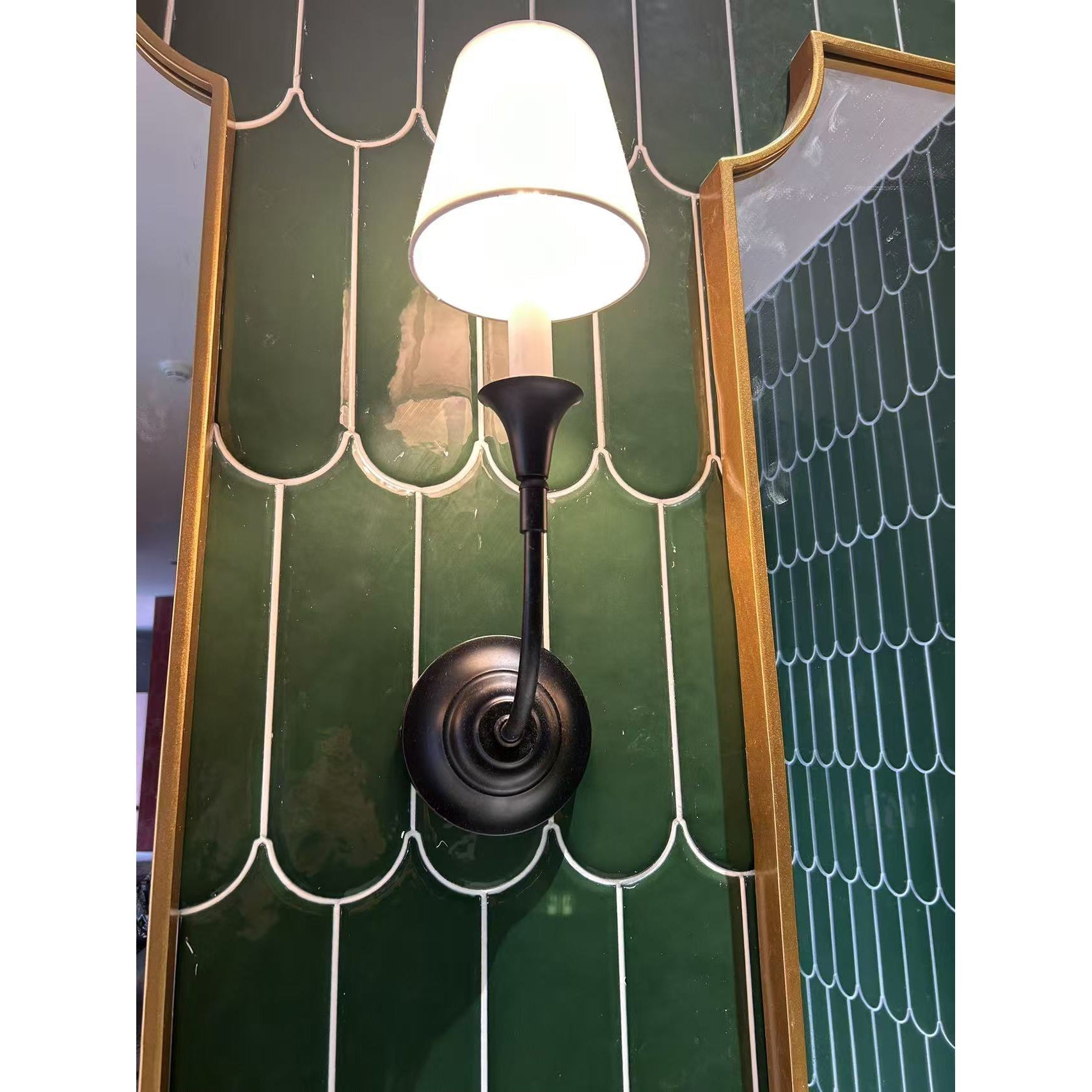 Cygnus Wandleuchte Stoff Minimalistisch Traditionell-Letslighting