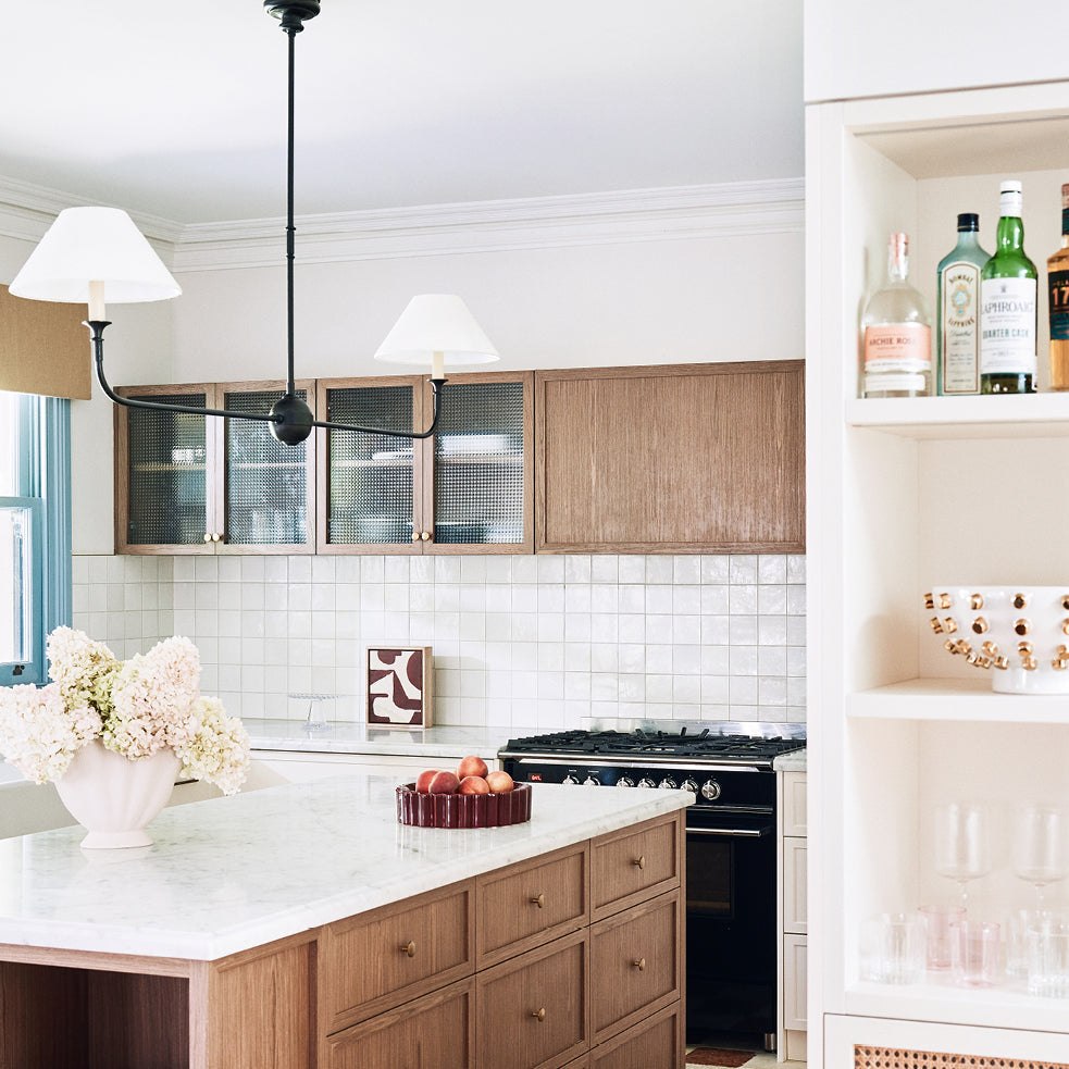 Norli Moderner linearer LED-Kronleuchter aus Metall