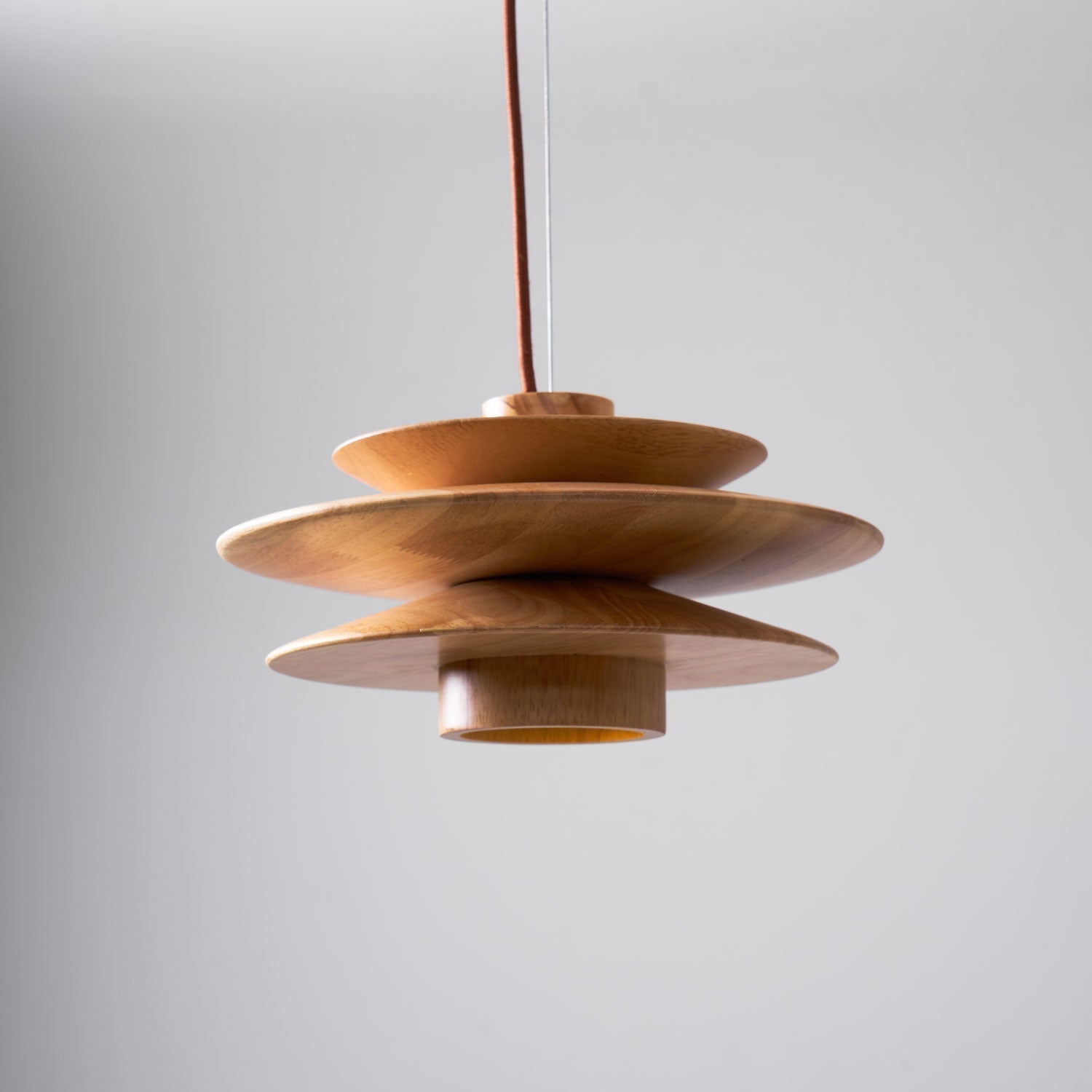 Eldora Holz Retro Pendelleuchte-Letslighting