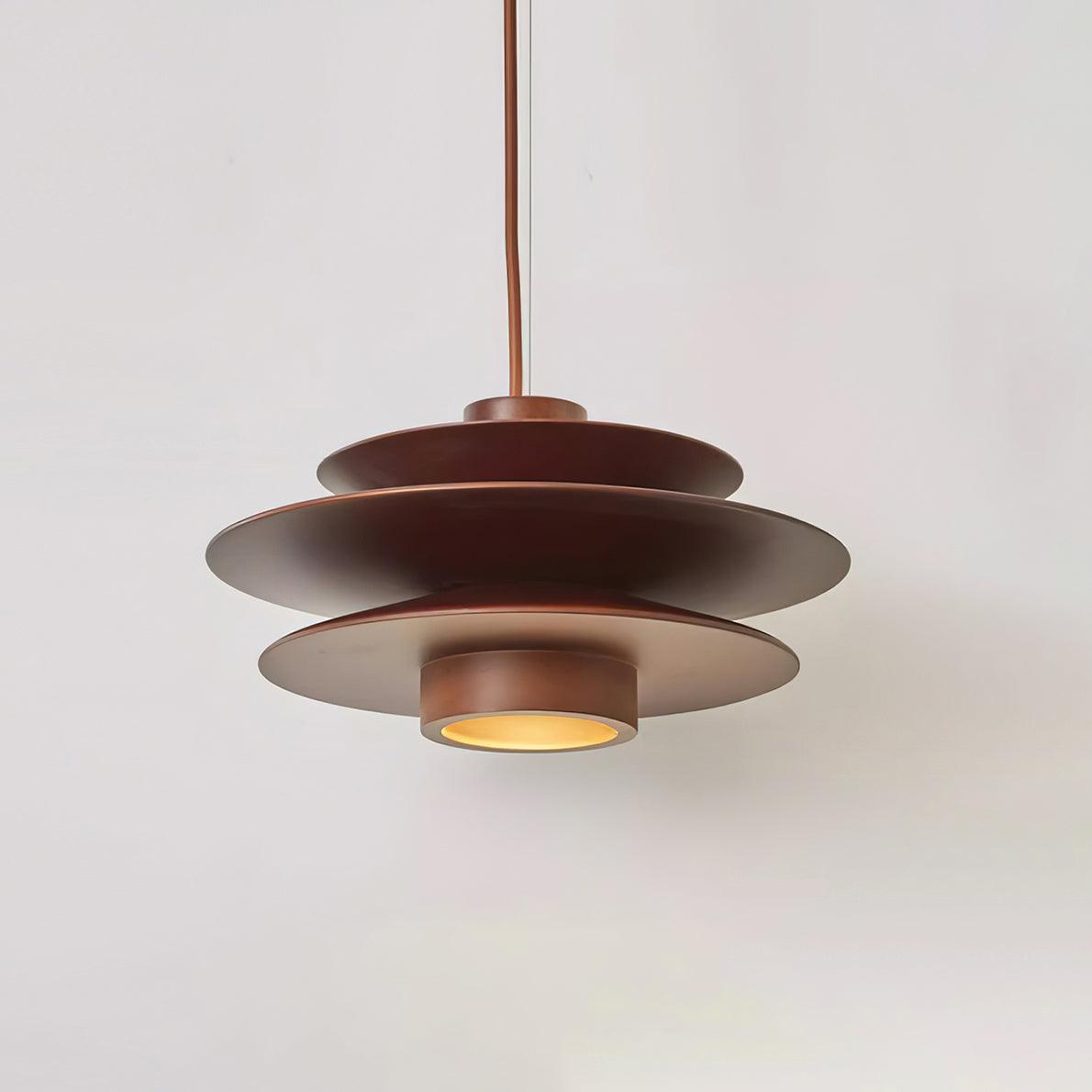 Axis Mid-Century-Pendelleuchte aus Walnussholz-Letslighting