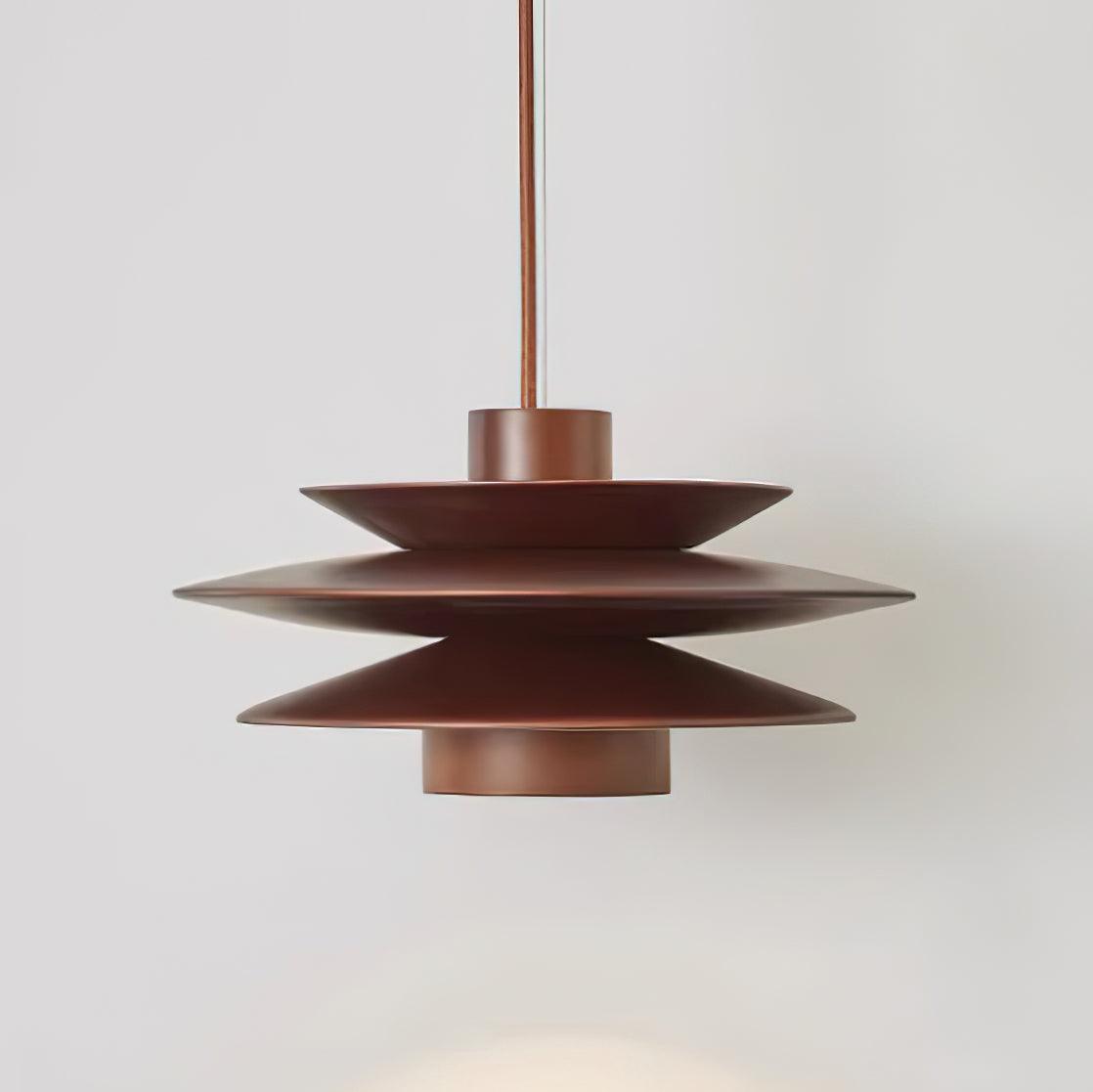 Axis Mid-Century-Pendelleuchte aus Walnussholz-Letslighting