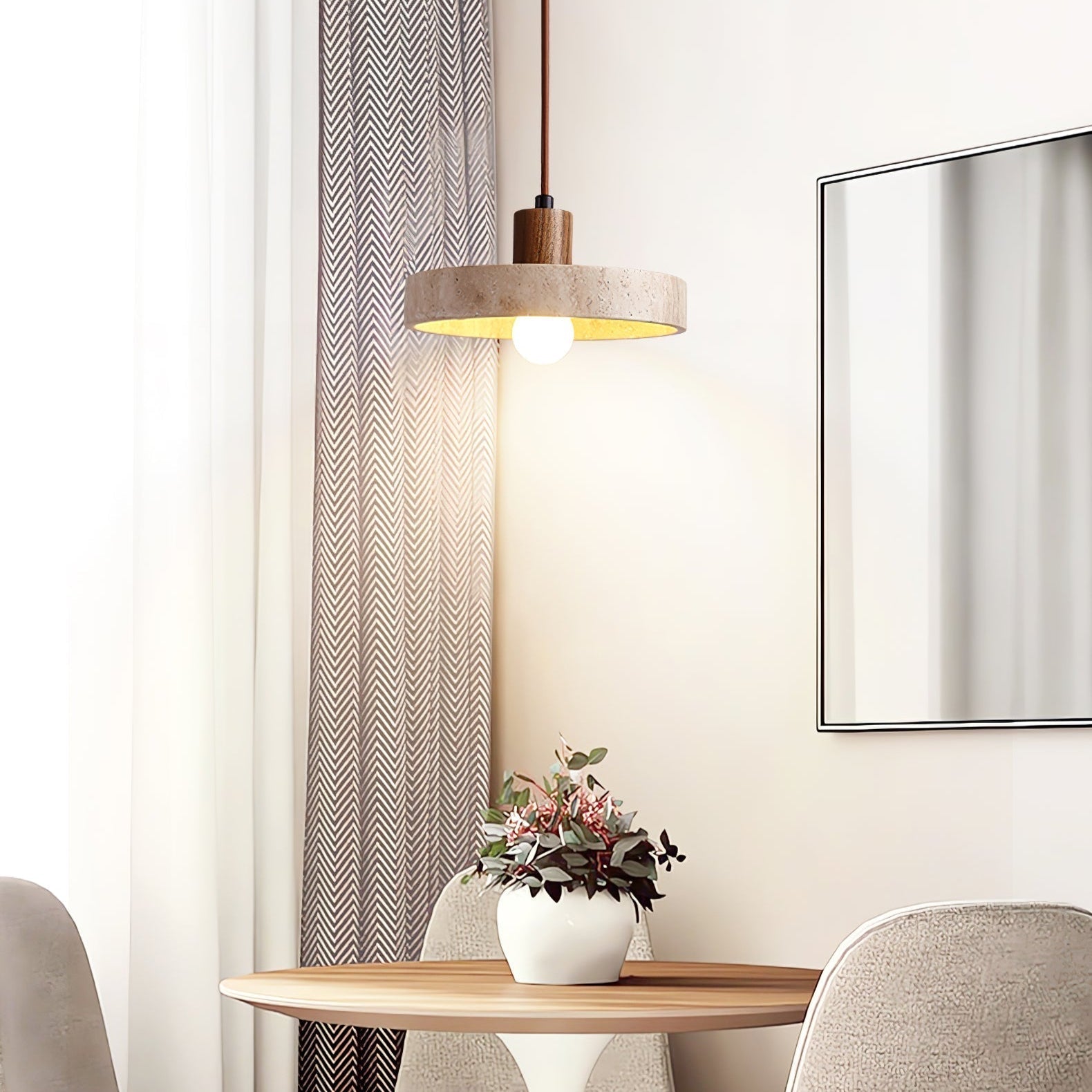 Evvynor Travertin-Pendelleuchte-Letslighting