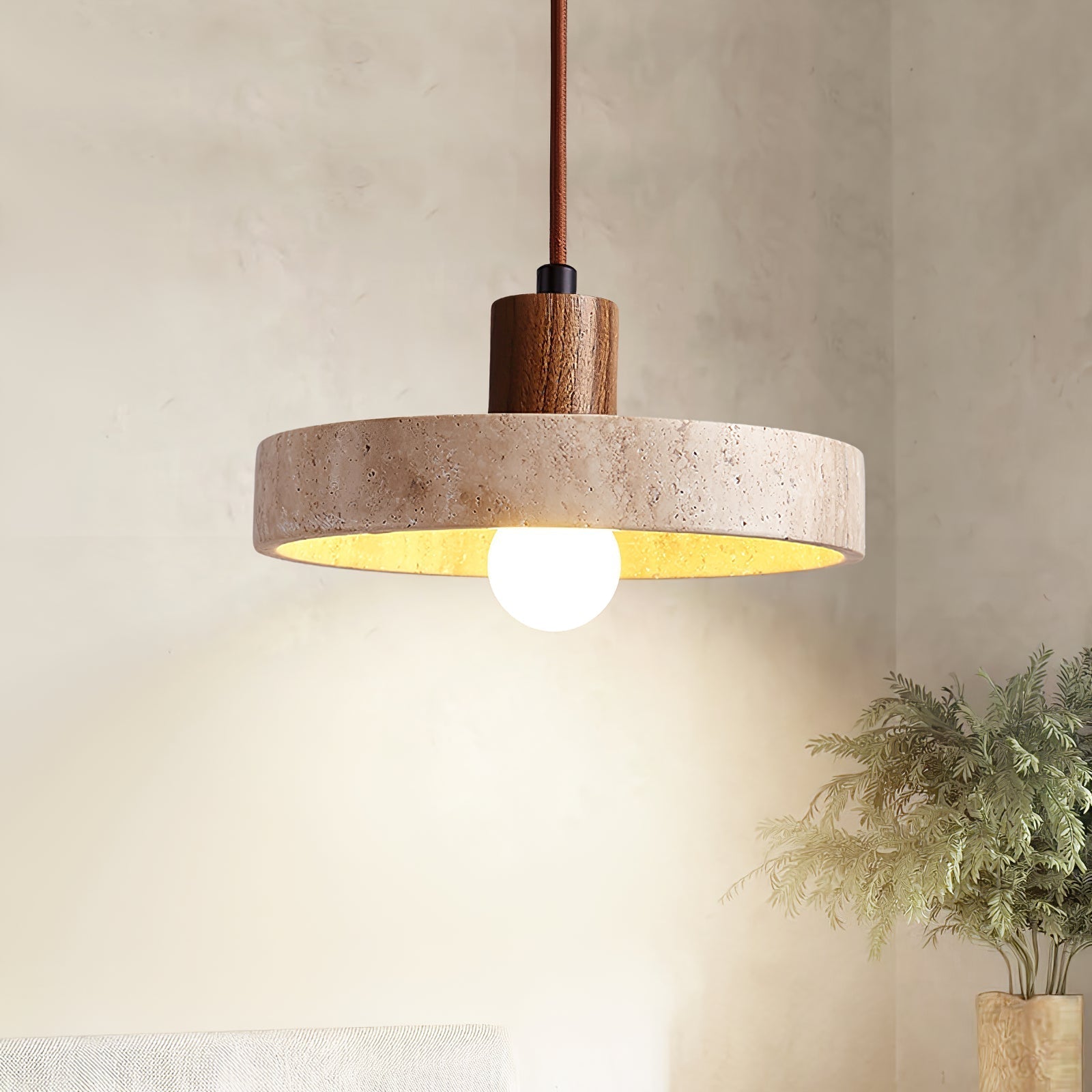 Evvynor Travertin-Pendelleuchte-Letslighting