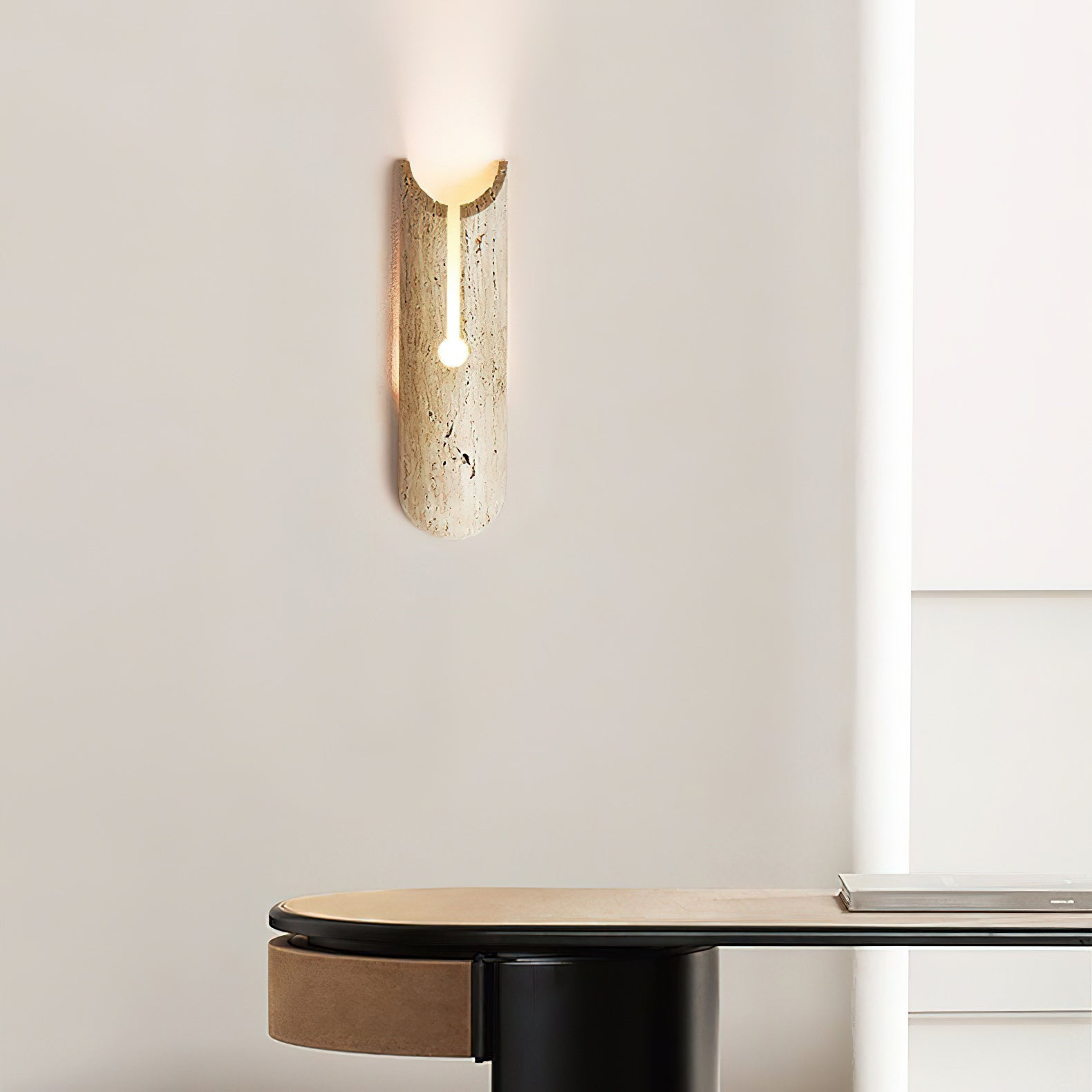 Olnorila Modern Minimalist Travertine Wall Lamp - Letslighting