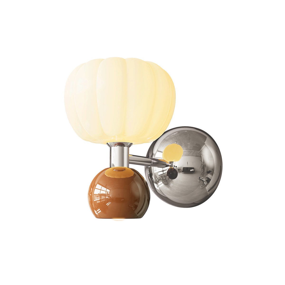 Syrinora Elegante Moderne Wandleuchte aus Chrom-Letslighting