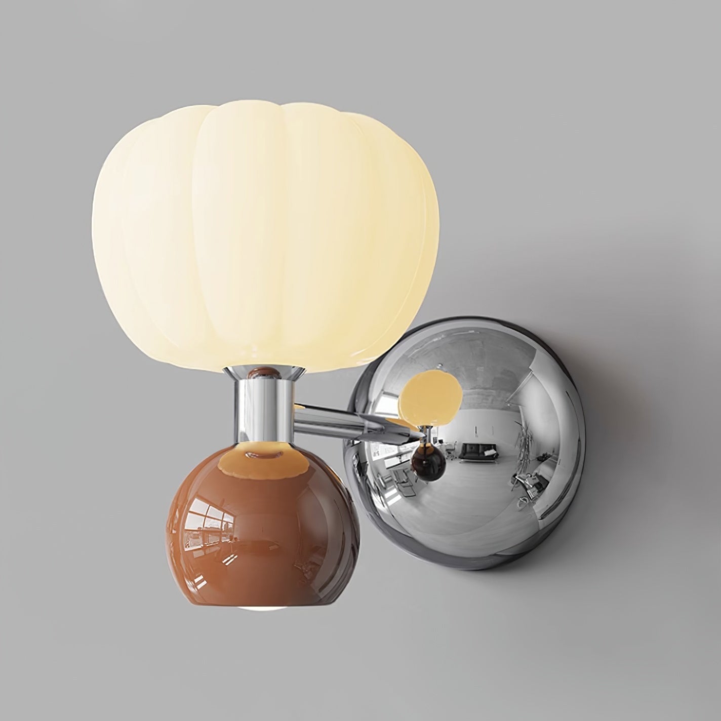 Syrinora Elegante Moderne Wandleuchte aus Chrom-Letslighting