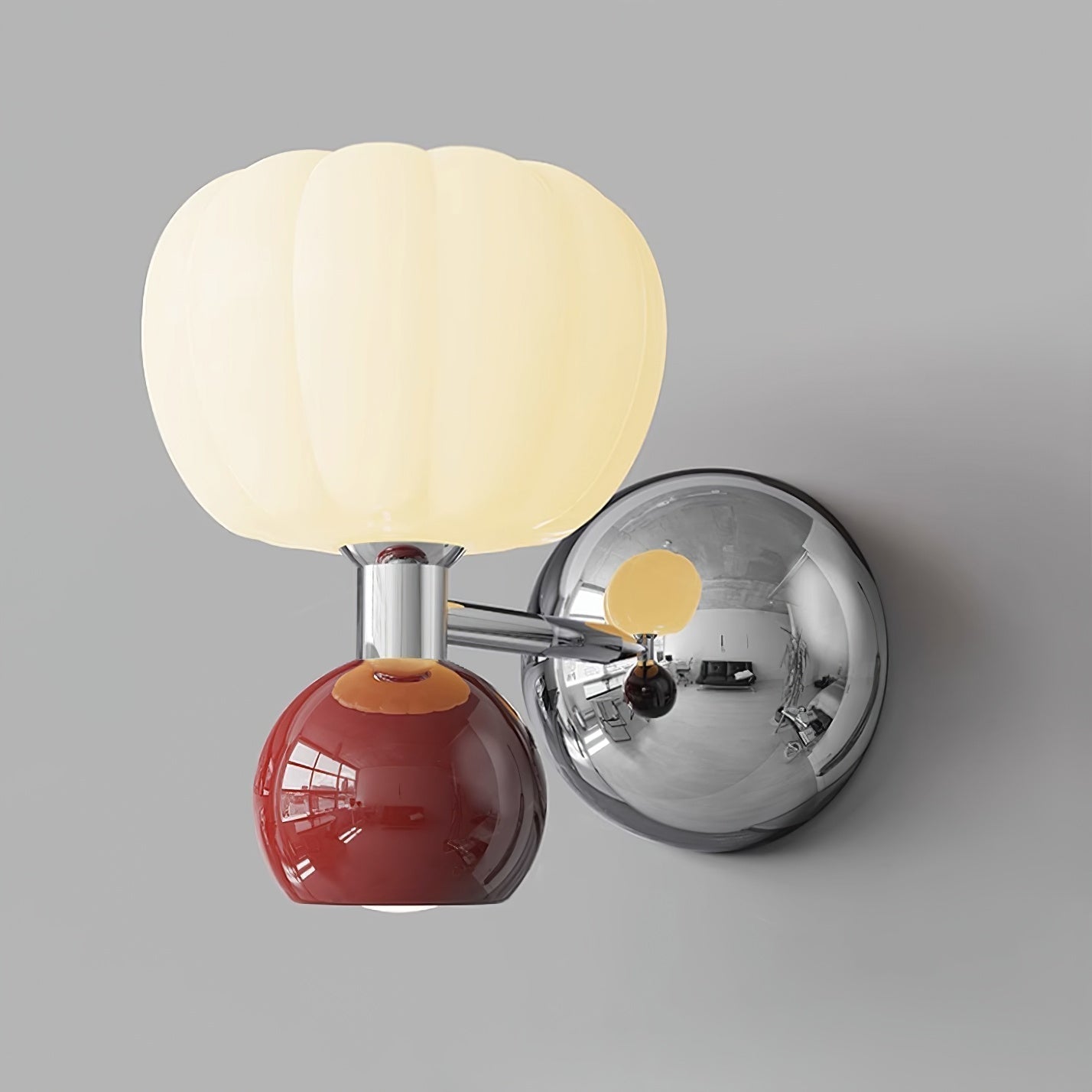 Syrinora Elegante Moderne Wandleuchte aus Chrom-Letslighting