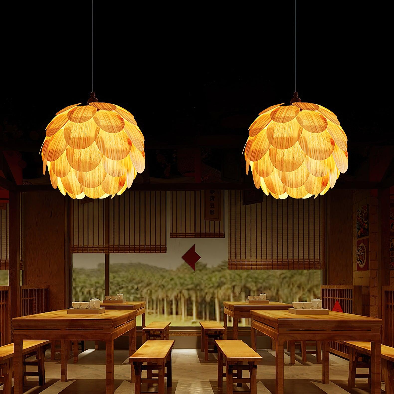 Wlara Modern Holz Pendelleuchte Leuchte-Letslighting