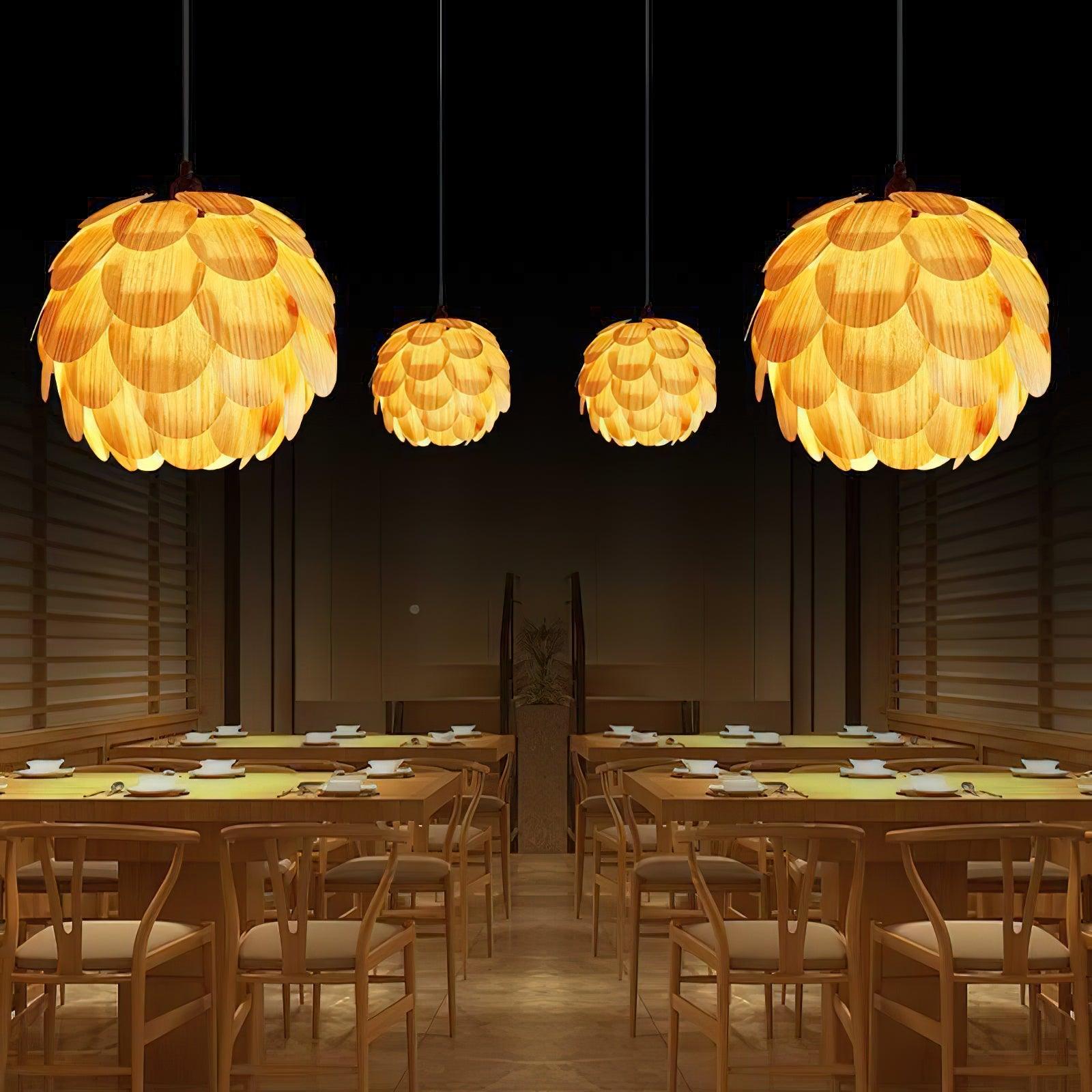 Wlara Modern Holz Pendelleuchte Leuchte-Letslighting
