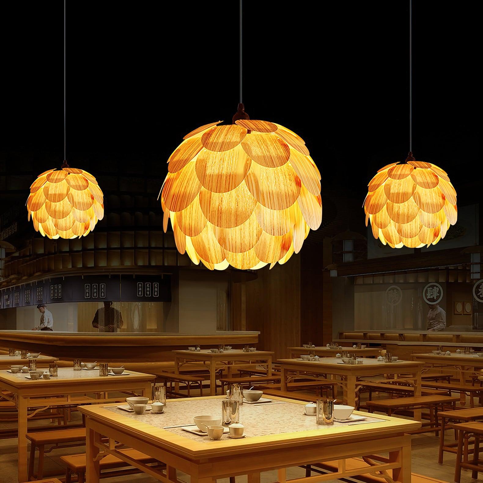 Wlara Modern Holz Pendelleuchte Leuchte-Letslighting