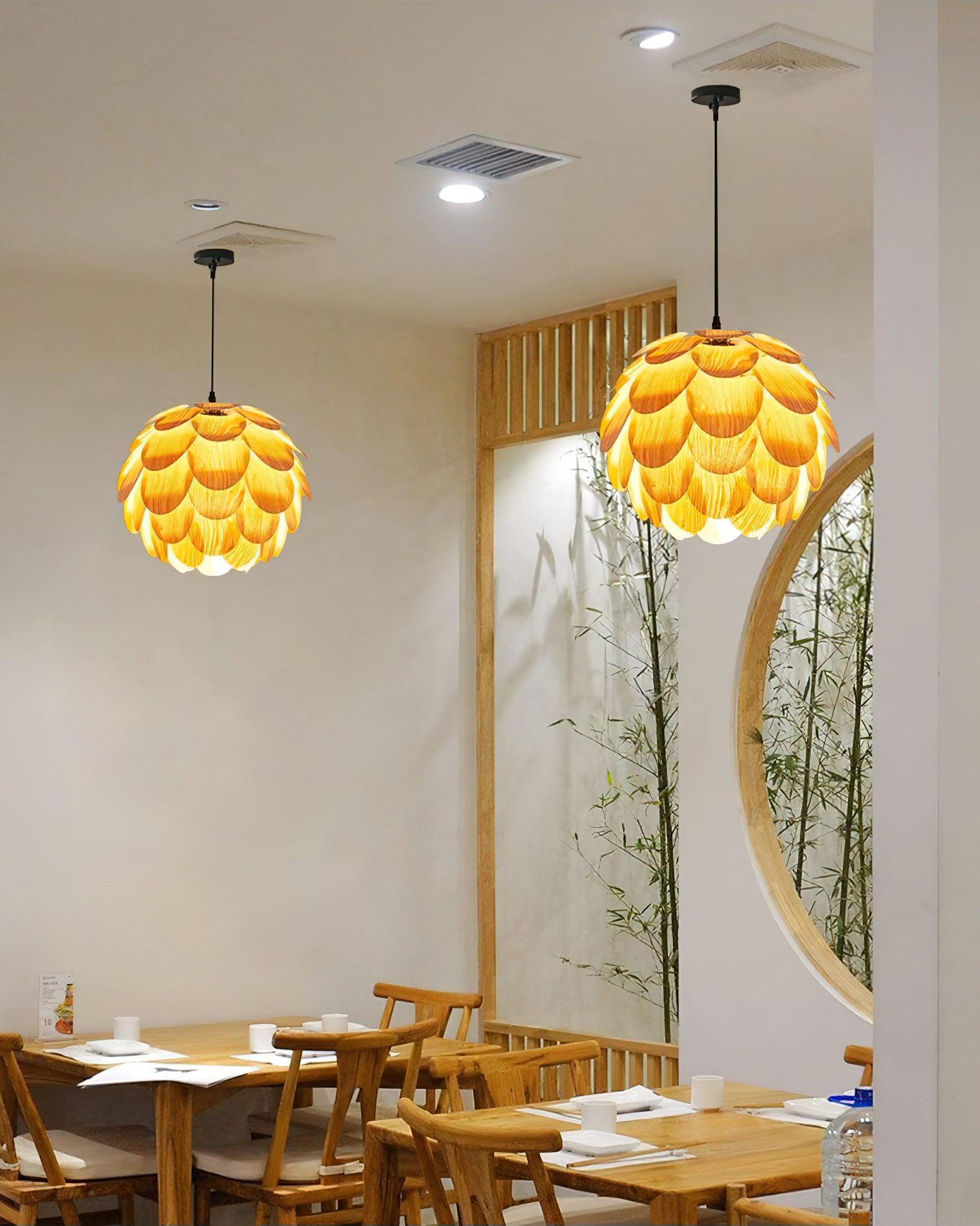 Wlara Modern Holz Pendelleuchte Leuchte-Letslighting