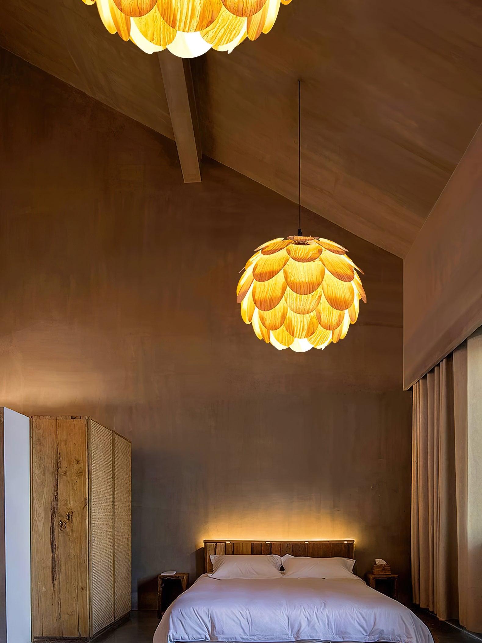 Wlara Modern Holz Pendelleuchte Leuchte-Letslighting