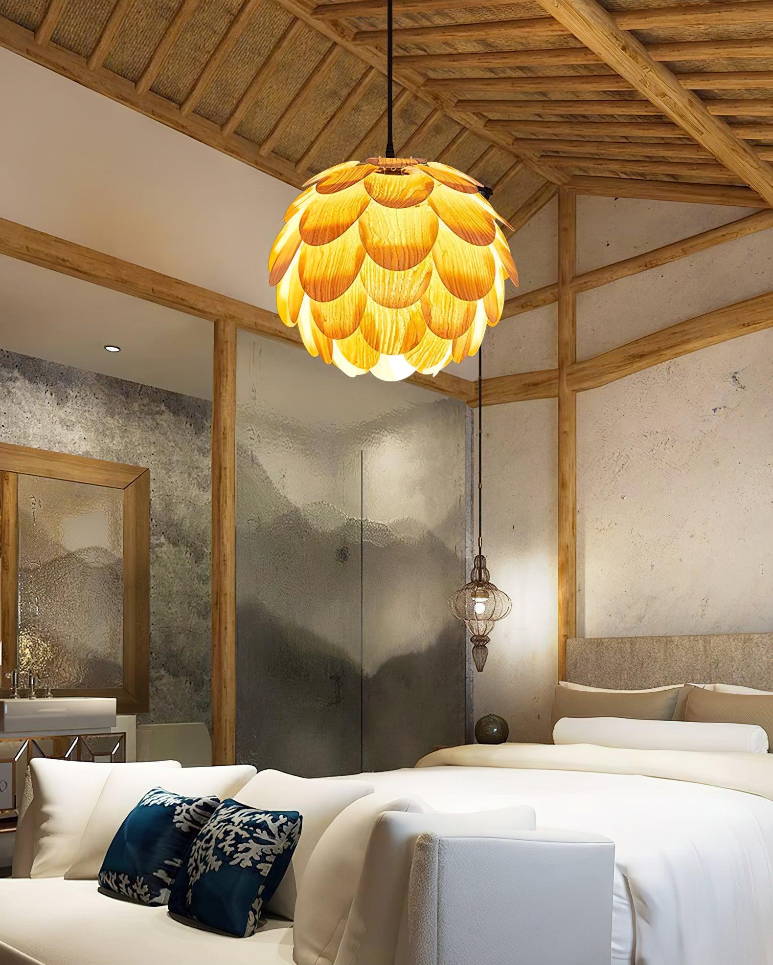 Wlara Modern Holz Pendelleuchte Leuchte-Letslighting
