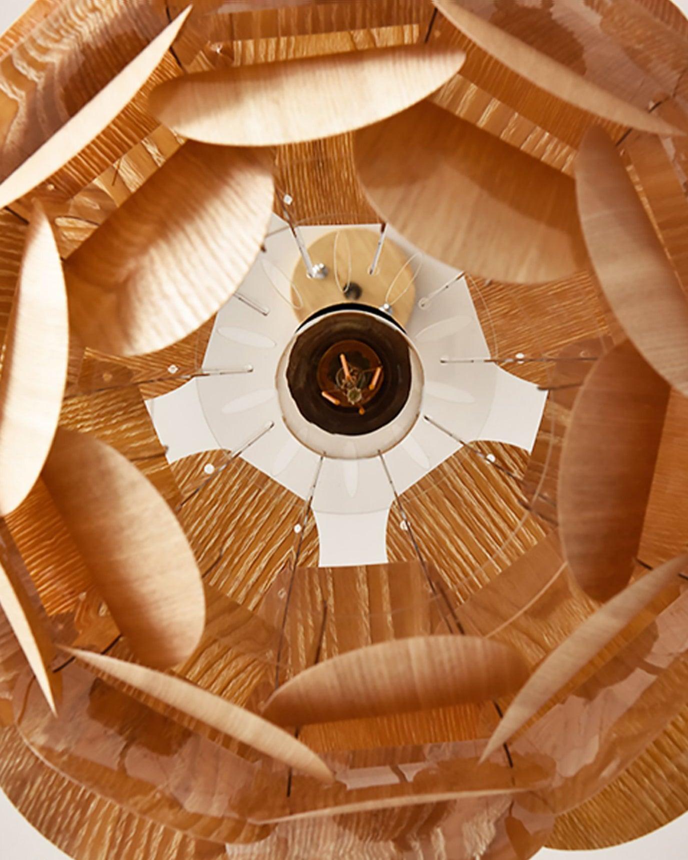 Wlara Modern Holz Pendelleuchte Leuchte-Letslighting