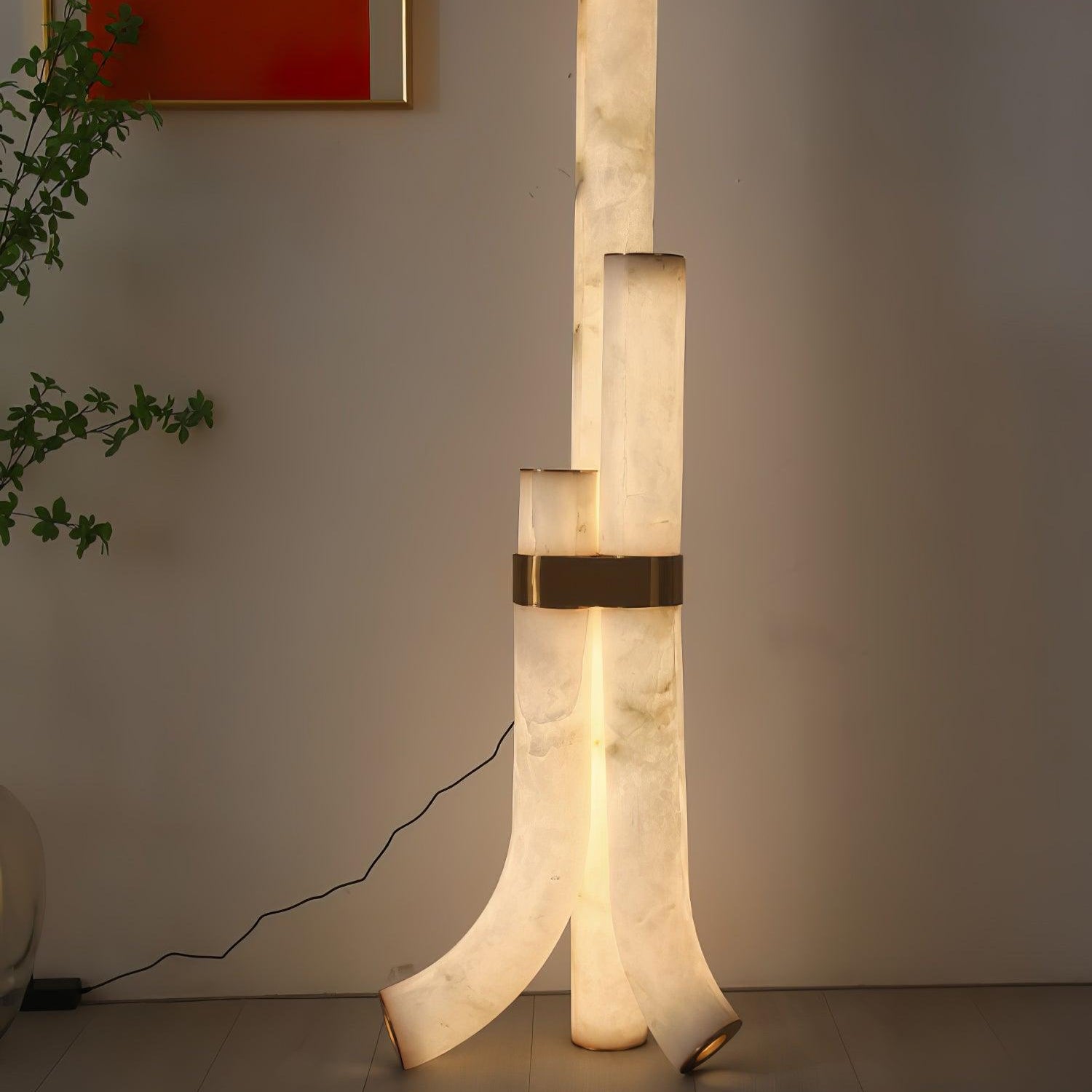 Orion Alabaster Floor Lamp - Neutralighting