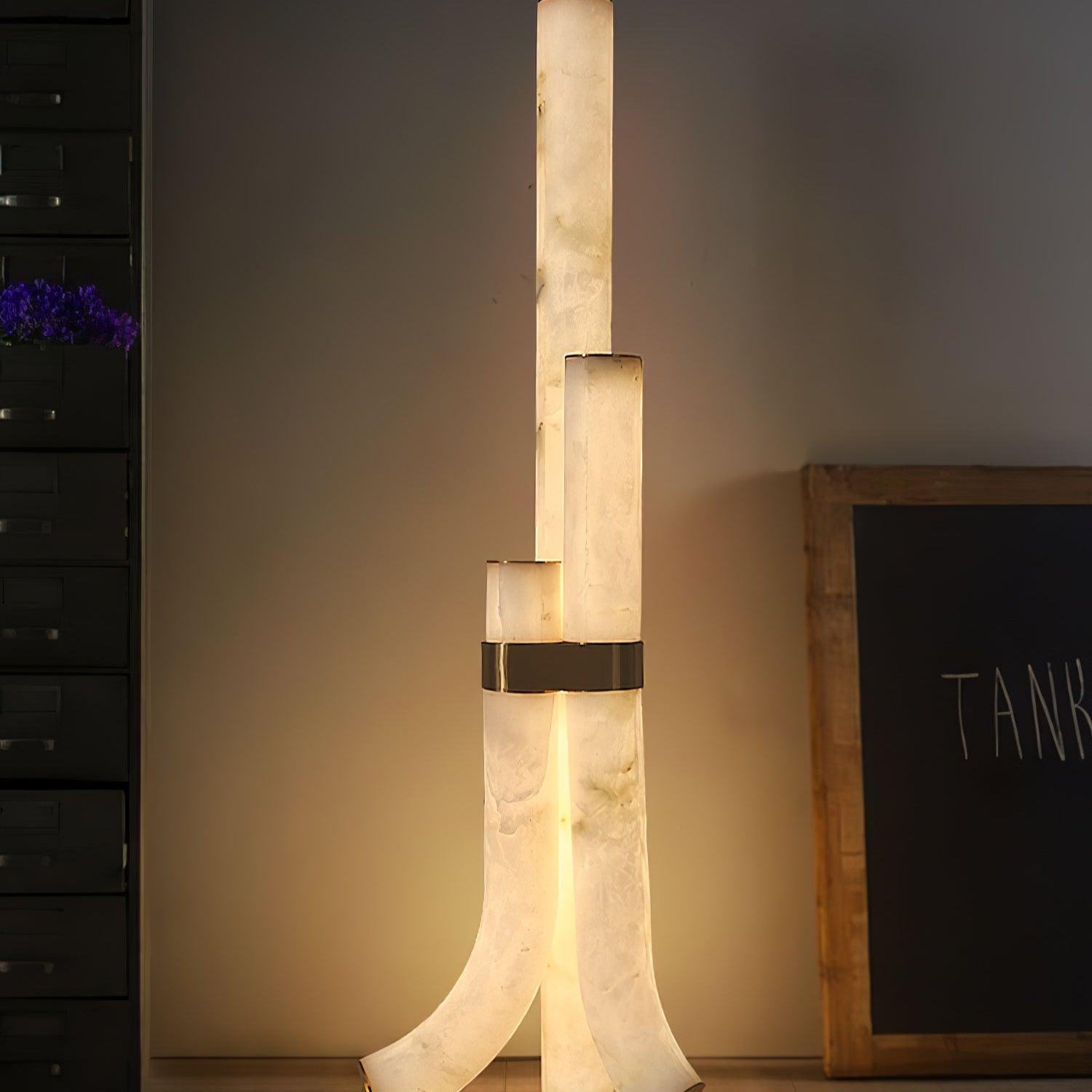 Orion Alabaster Floor Lamp - Neutralighting