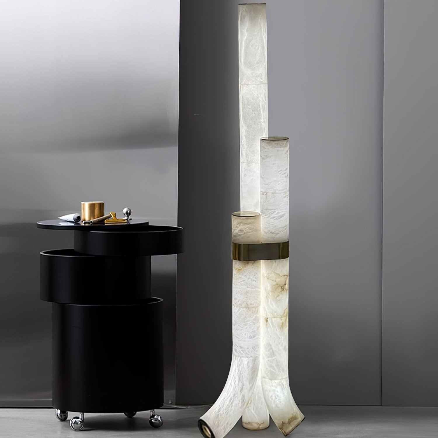 Orion Alabaster Floor Lamp - Neutralighting