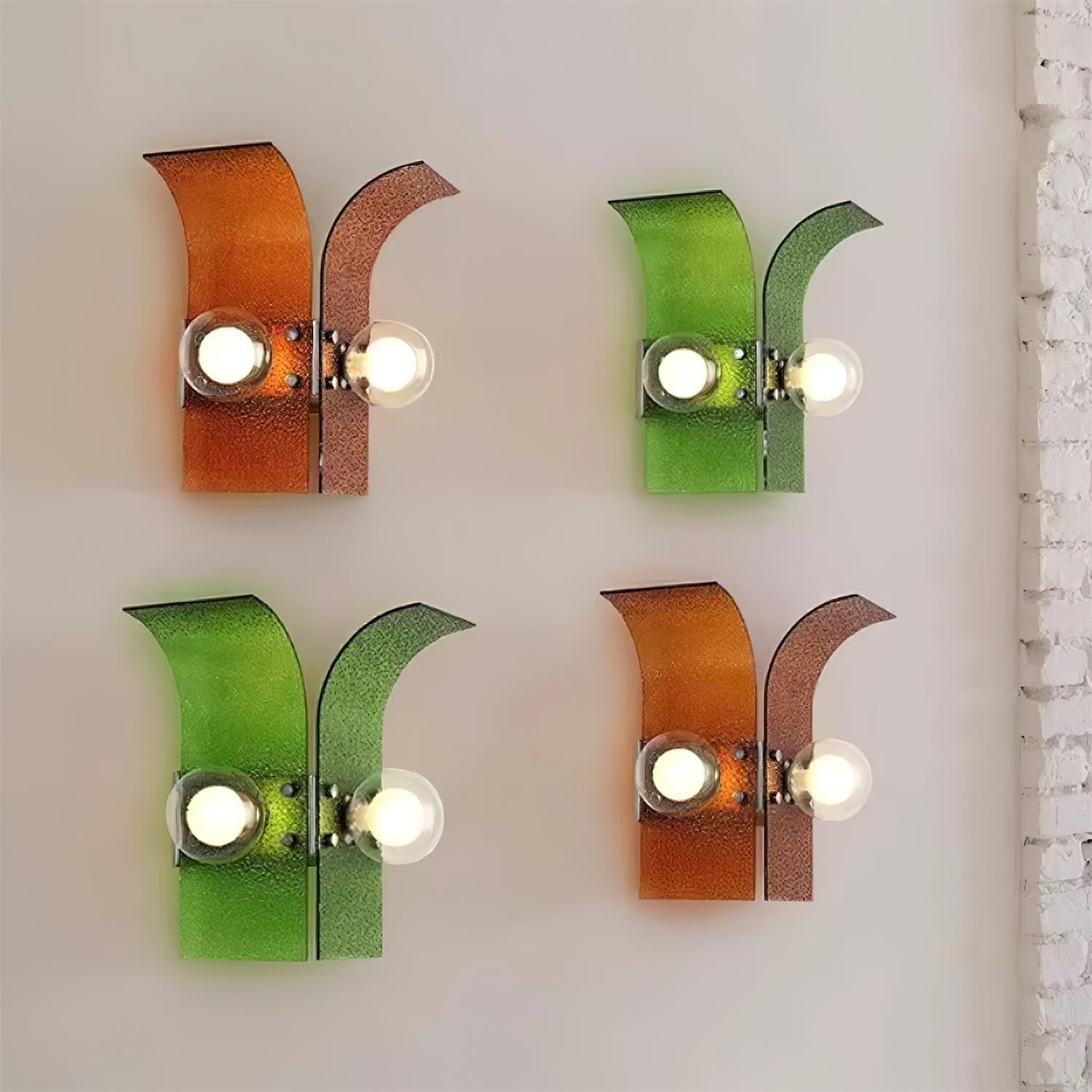 Morgan Moderne Glaswandleuchte-Letslighting