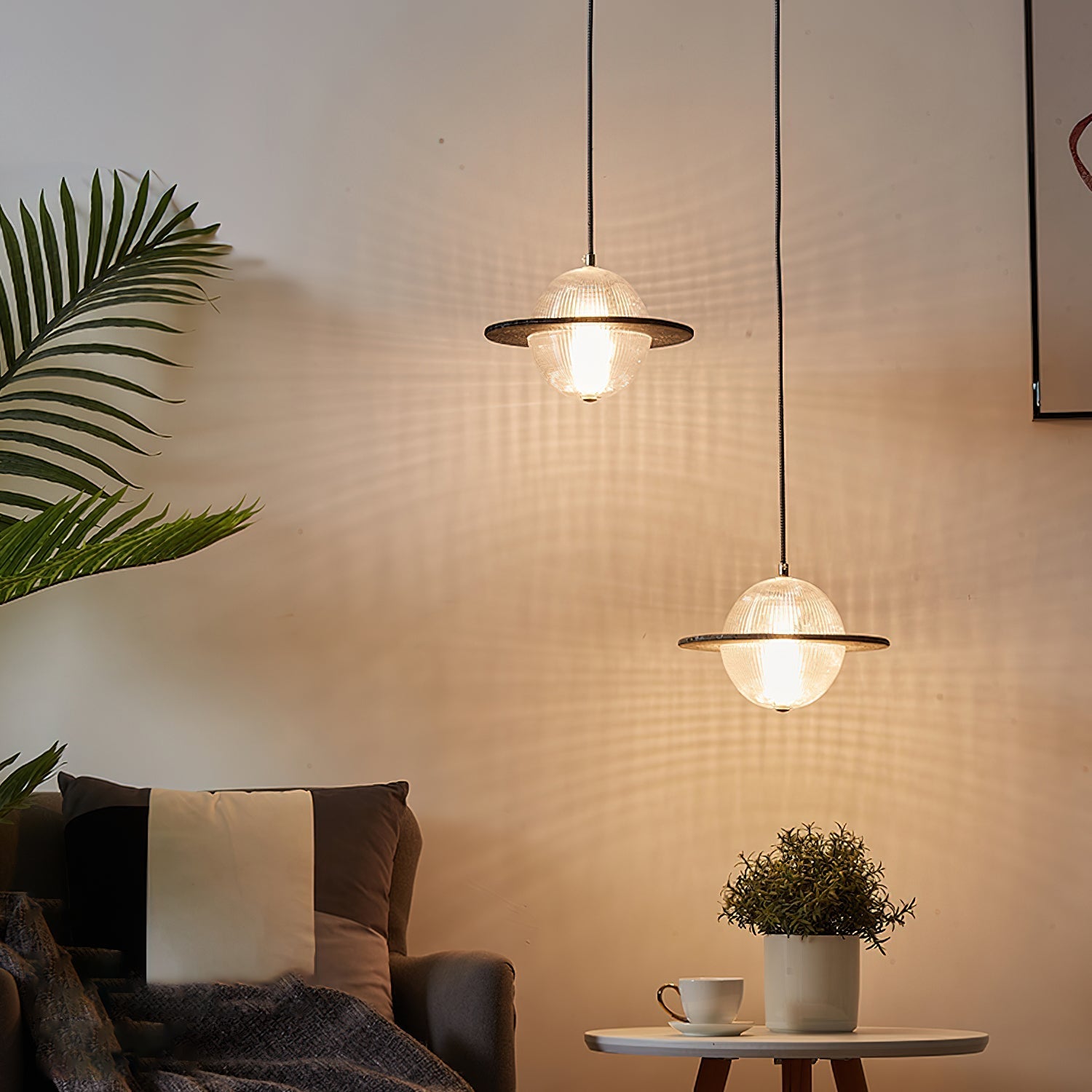 Valentina Modern Kreativ LED Pendelleuchte Metall/Glas Schlafzimmer