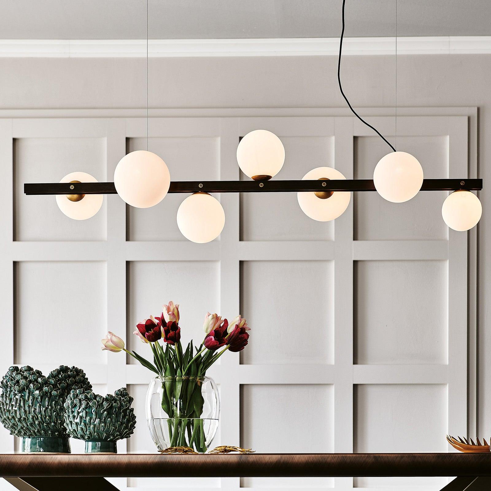 Lyra Moderne Pendelleuchte aus Glas-Letslighting