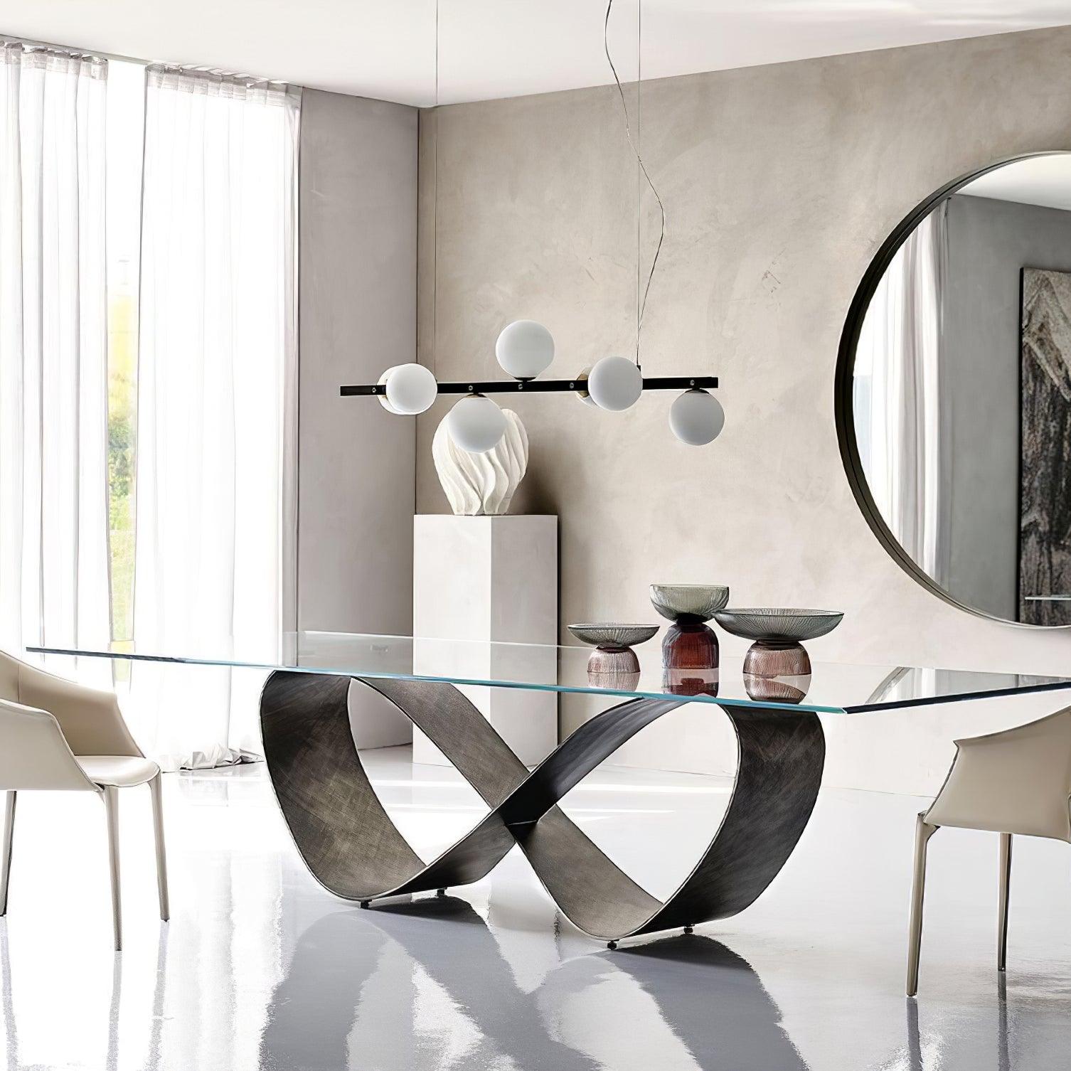 Lyra Moderne Pendelleuchte aus Glas-Letslighting
