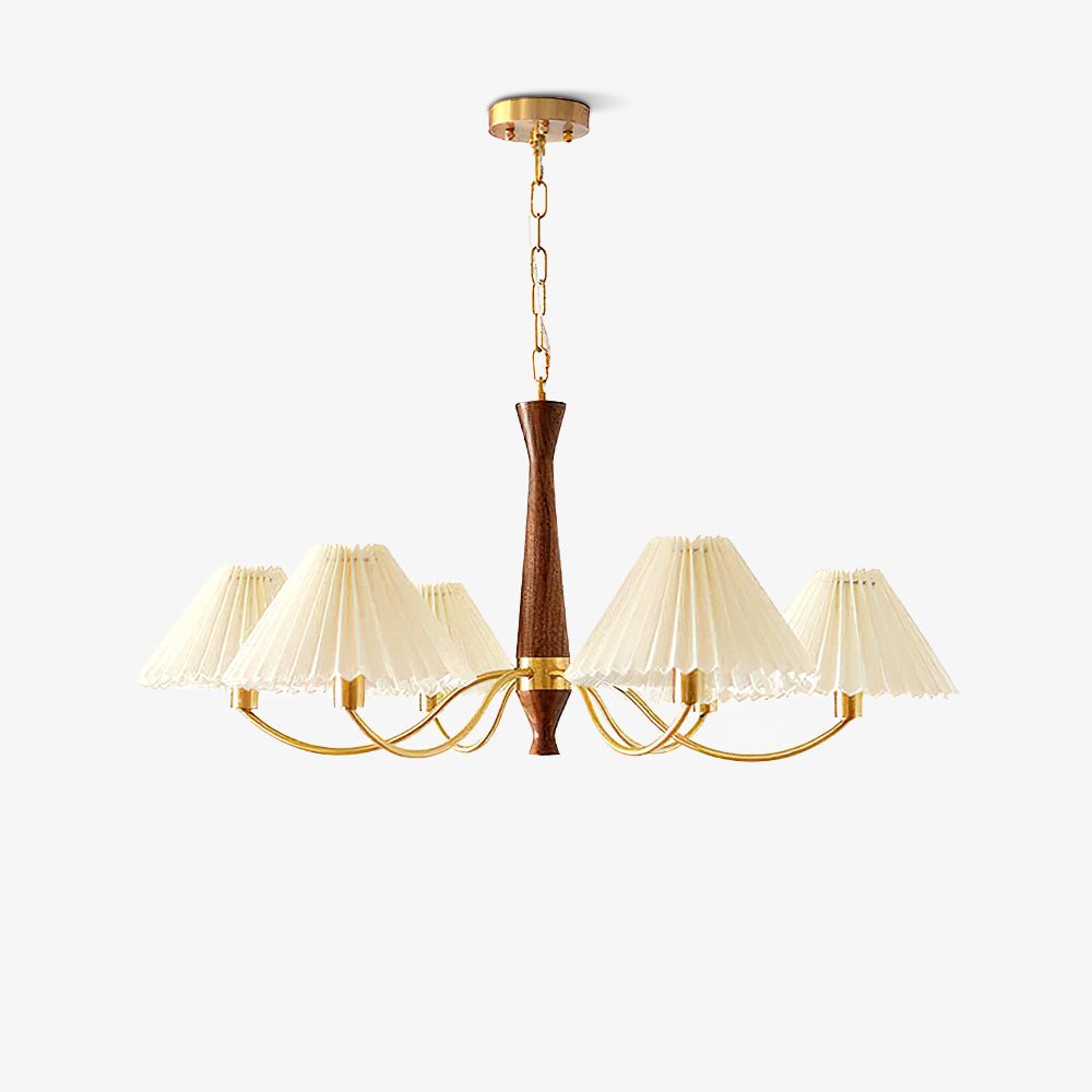 Pleated Chandelier - Blowlighting