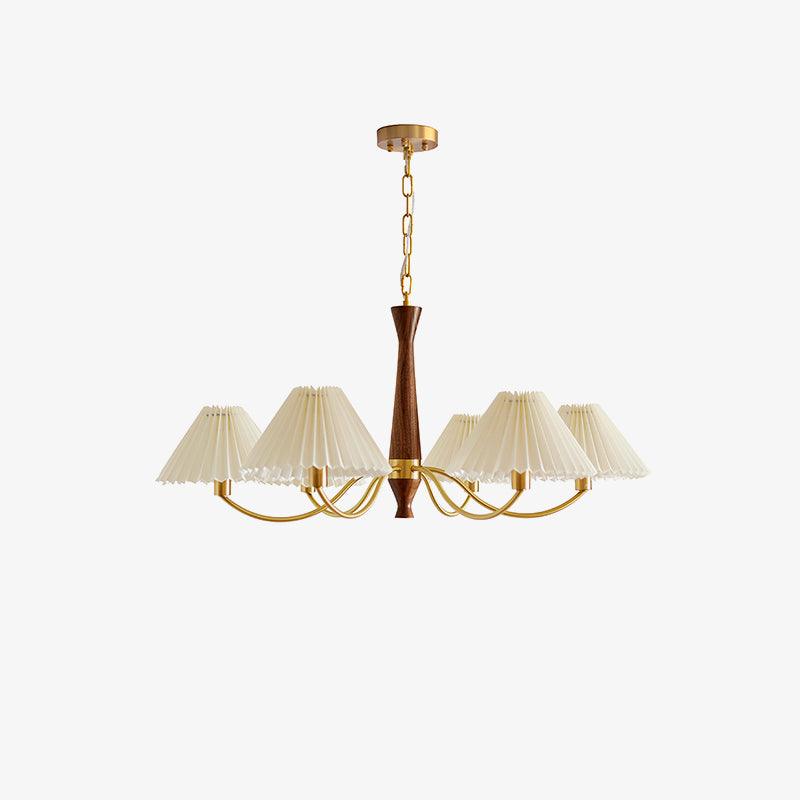 Pleated Chandelier - Blowlighting