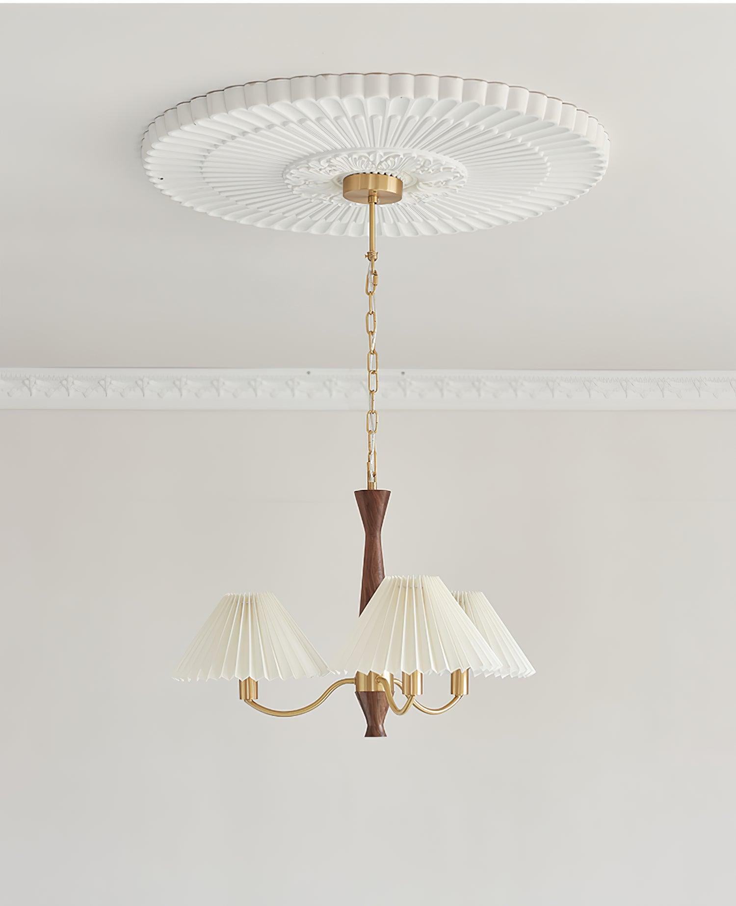 Pleated Chandelier - Blowlighting