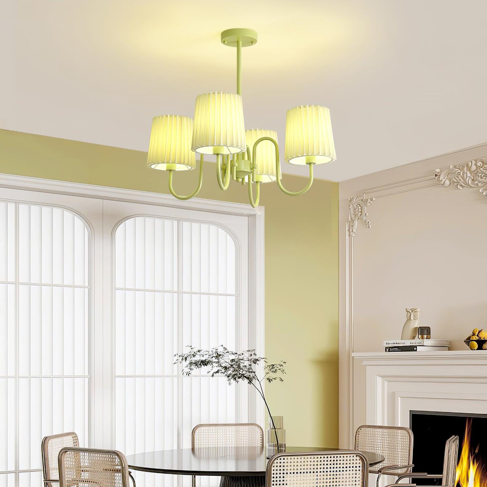 Isolora Eleganter Moderner Stoffkronleuchter-Letslighting