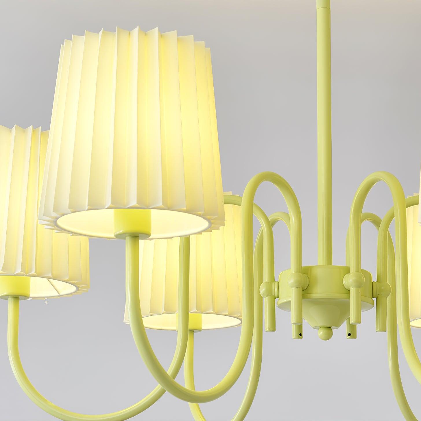 Isolora Eleganter Moderner Stoffkronleuchter-Letslighting