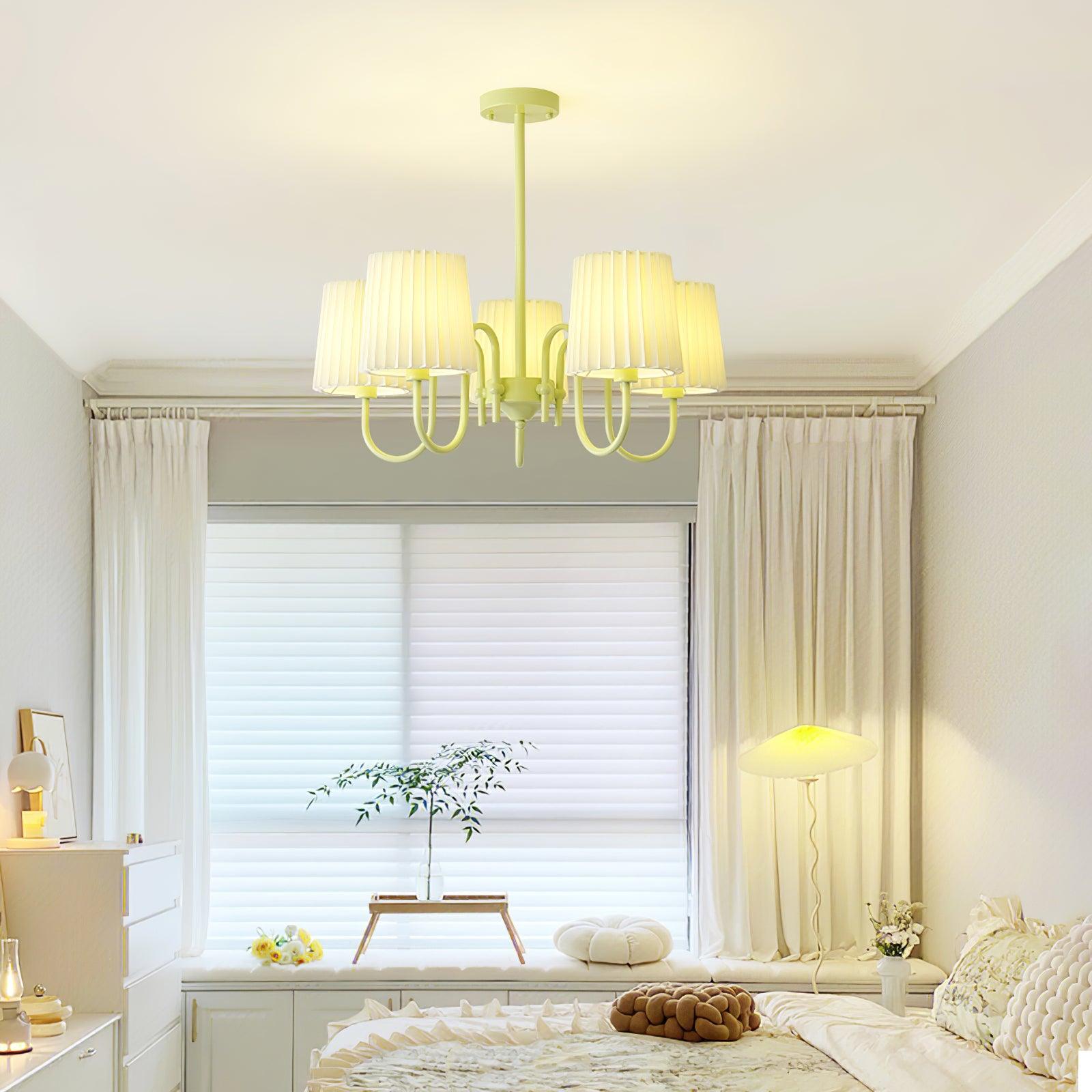 Isolora Eleganter Moderner Stoffkronleuchter-Letslighting