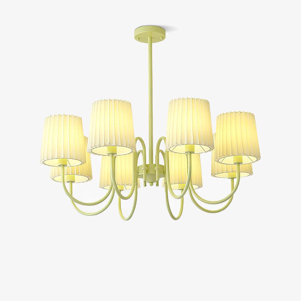 Isolora Eleganter Moderner Stoffkronleuchter-Letslighting