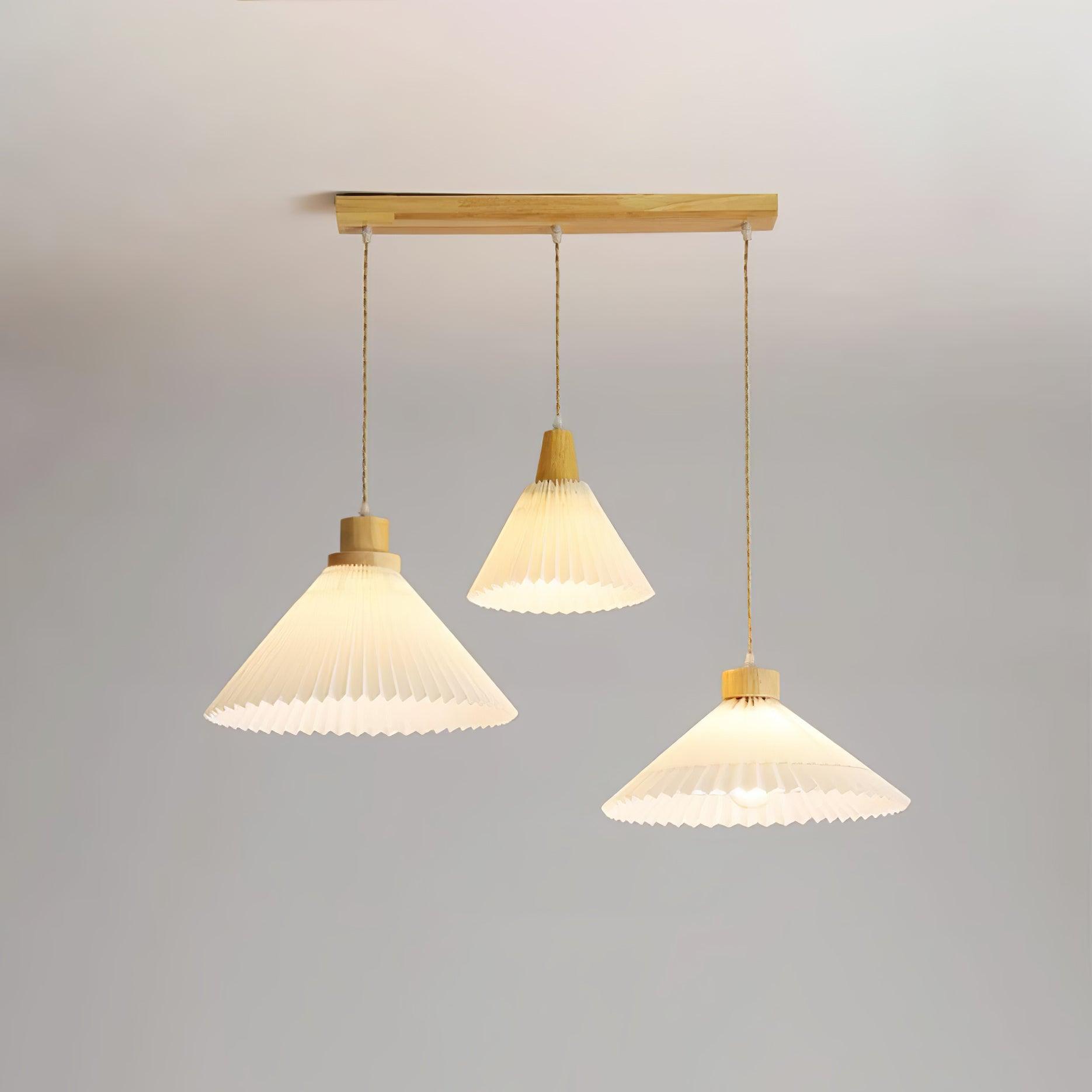 Flora Modern Holz Pendelleuchte Leuchte-Letslighting
