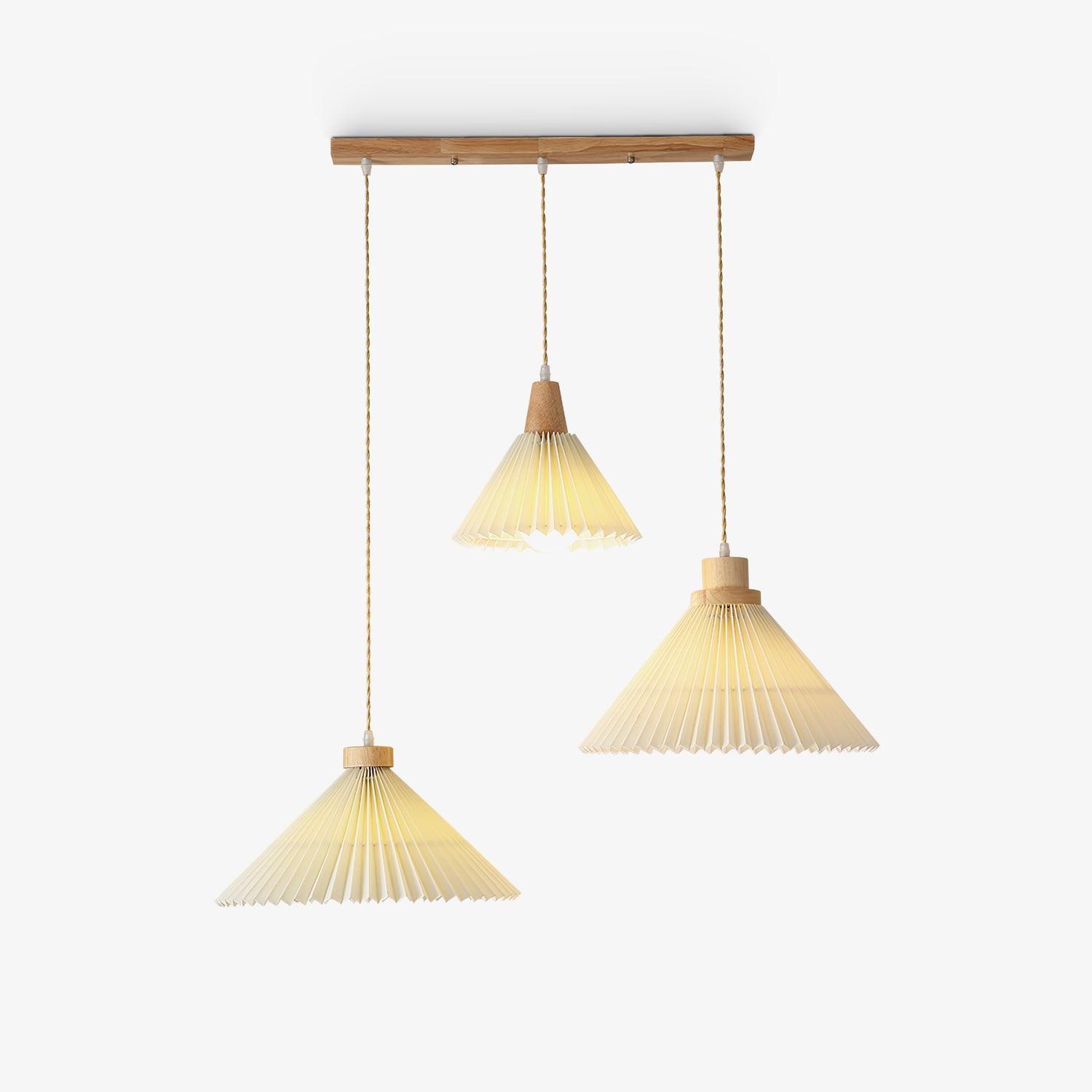 Flora Modern Holz Pendelleuchte Leuchte-Letslighting