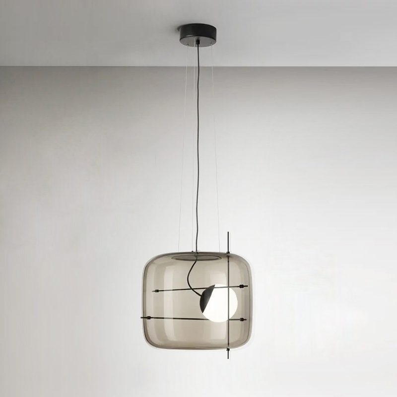 Lune Glas Zeitgemäß Pendelleuchte Leuchte-Letslighting