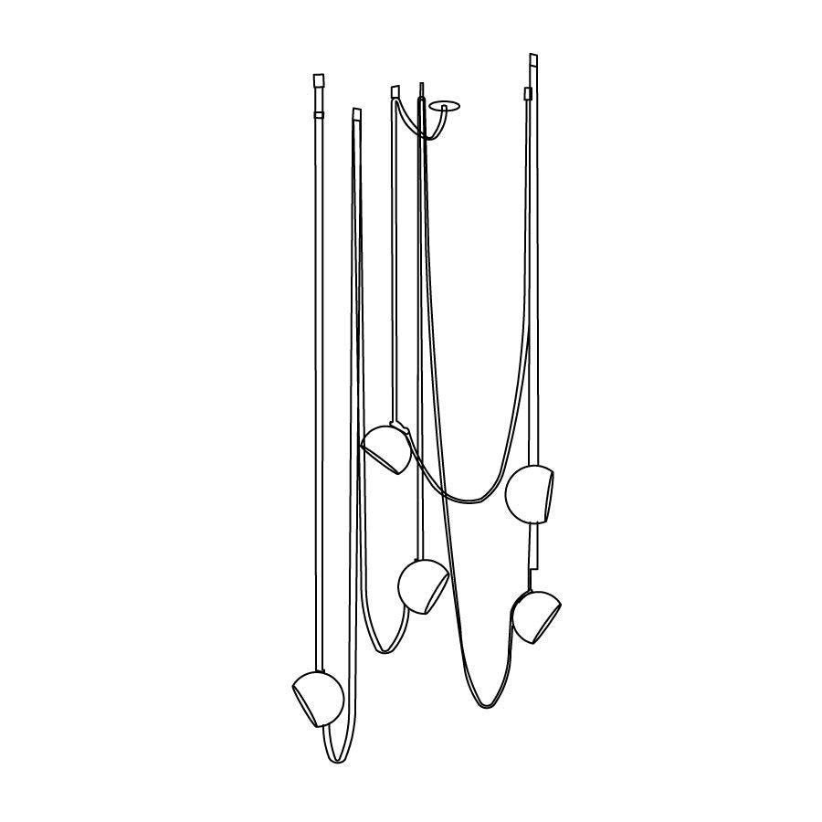 Belts Combination Canvas Pendant Light - Blowlighting