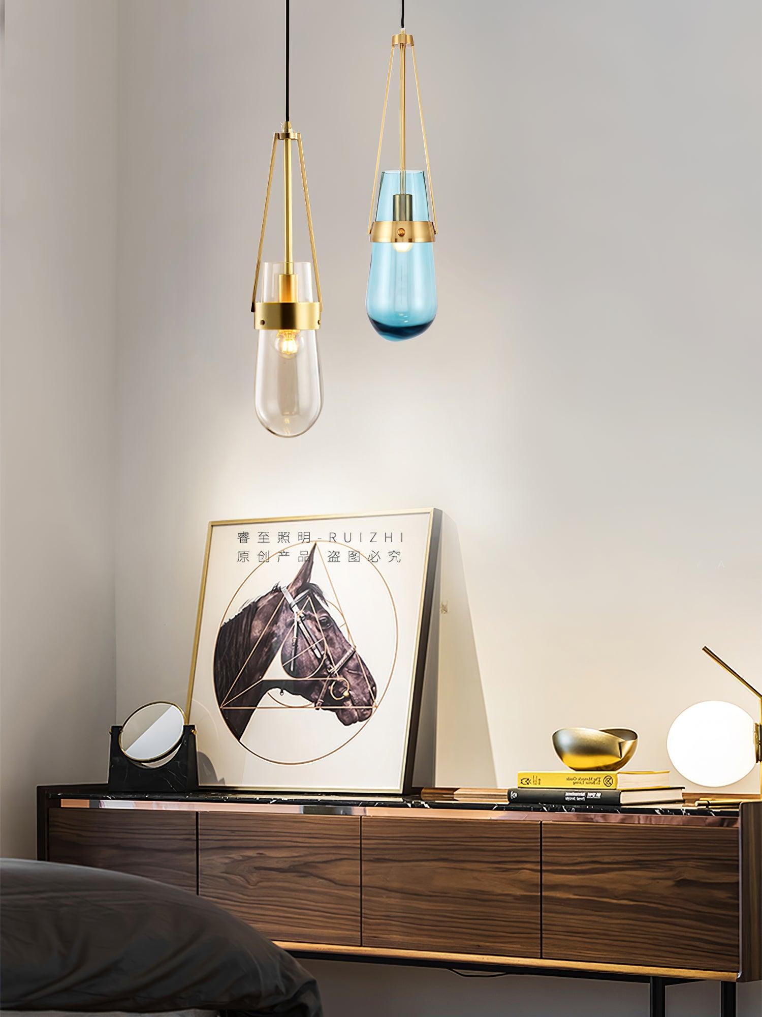 Vazora Glas Pendelleuchte-Letslighting