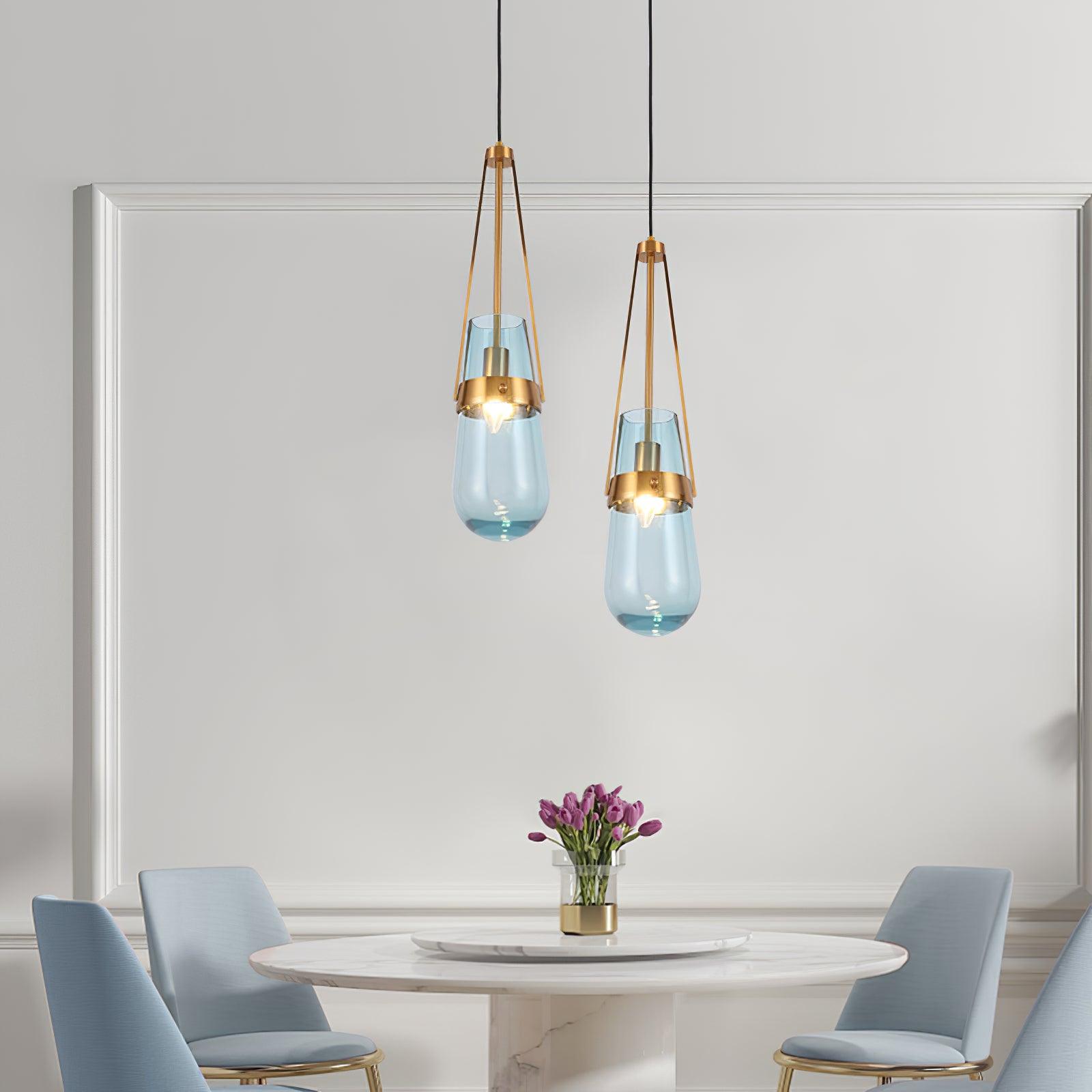 Vazora Glas Pendelleuchte-Letslighting
