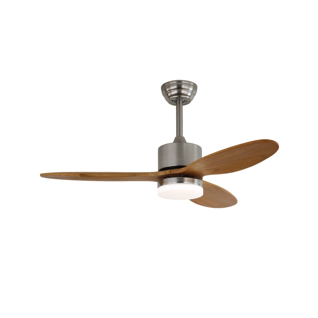 Elara Minimalistische Holz-Deckenventilatorleuchte