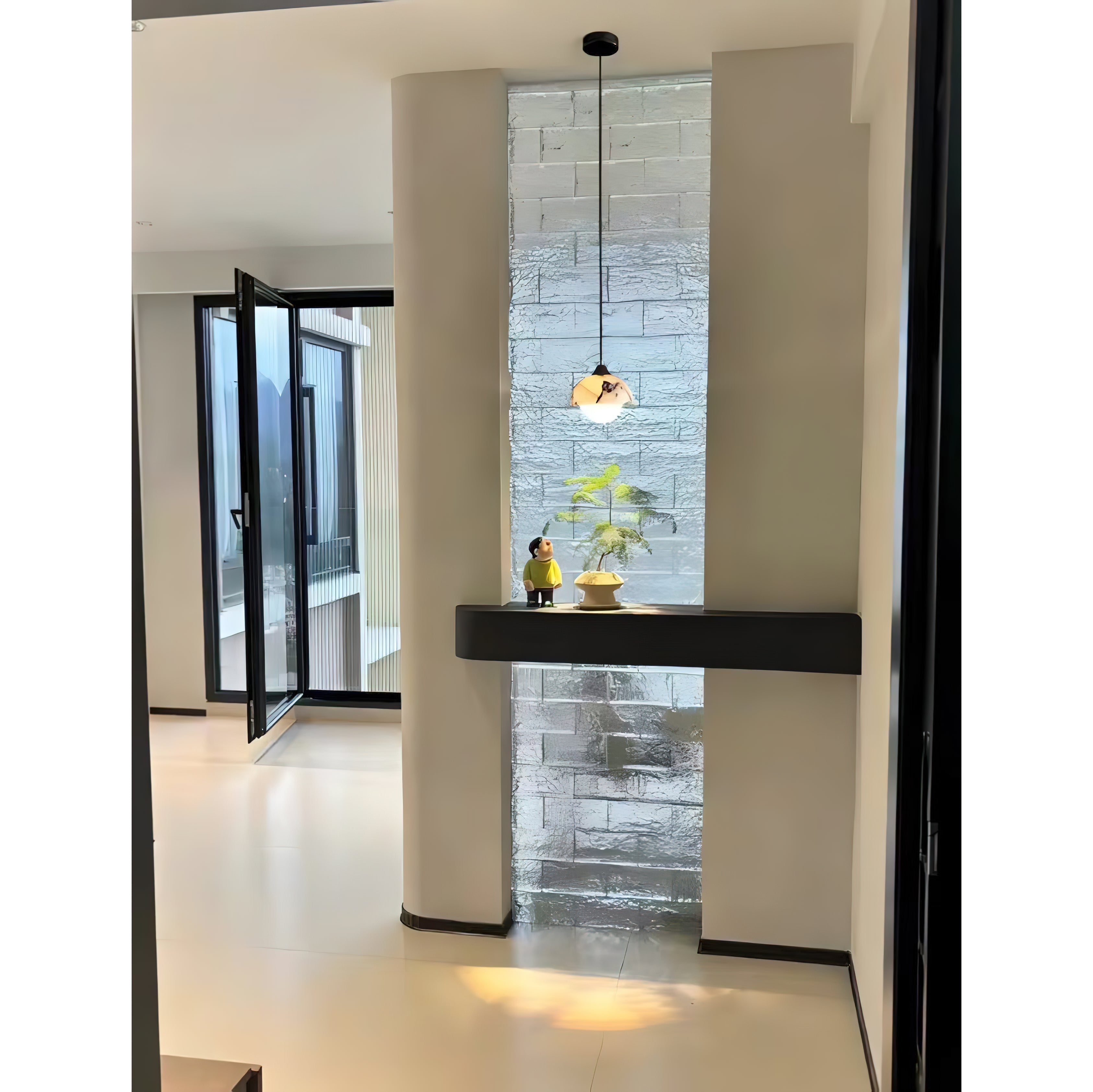 Vilaeisra Holz Marmor Pendelleuchte-Letslighting