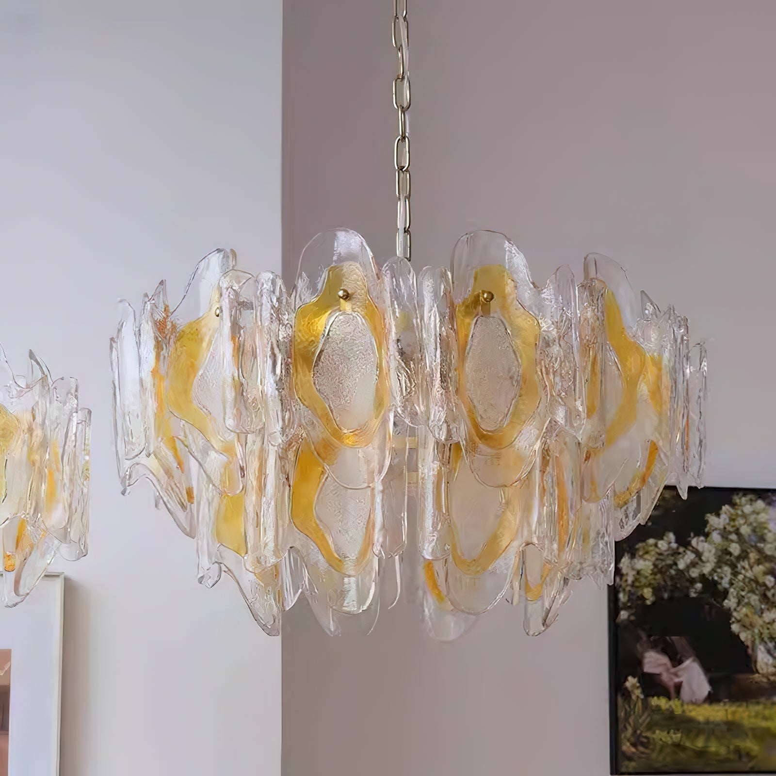 Zecaryra Postmodern Luxury Glass Chandelier - Letslighting