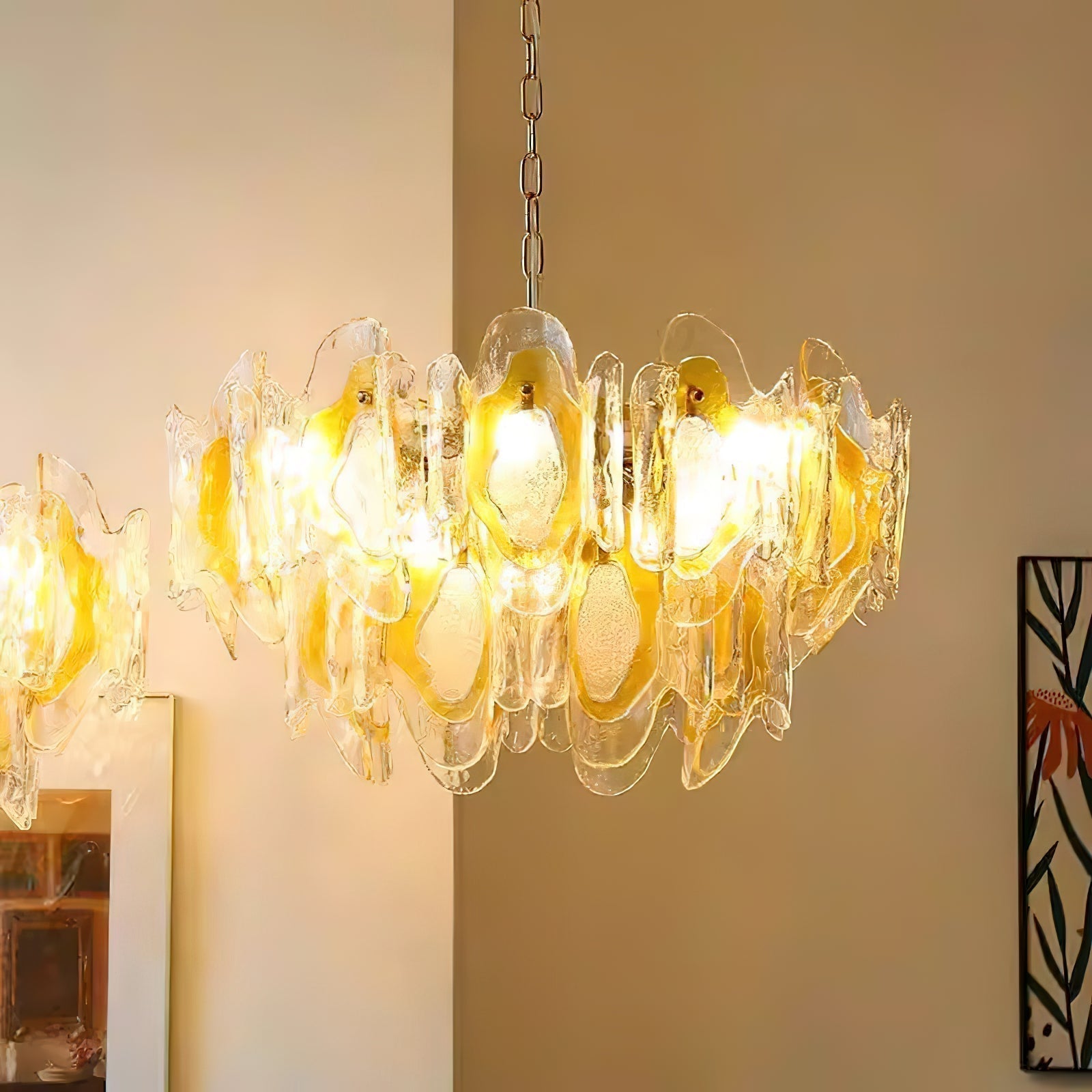Zecaryra Postmodern Luxury Glass Chandelier - Letslighting