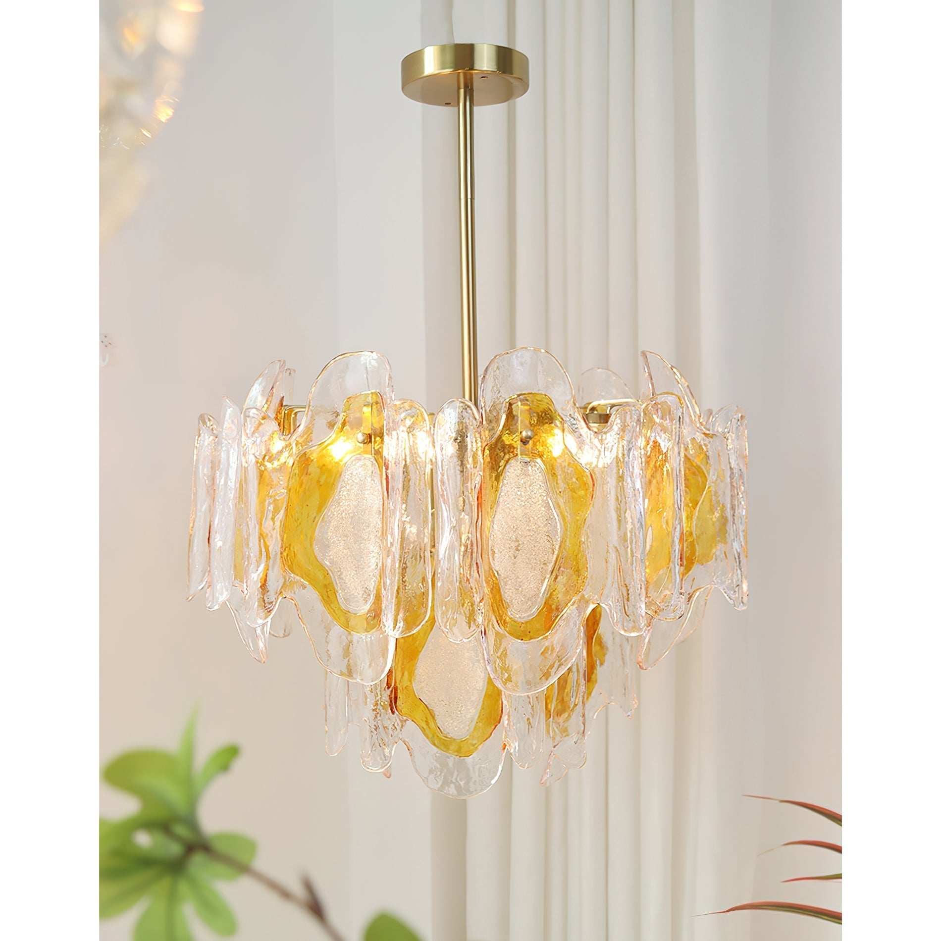 Zecaryra Postmodern Luxury Glass Chandelier - Letslighting
