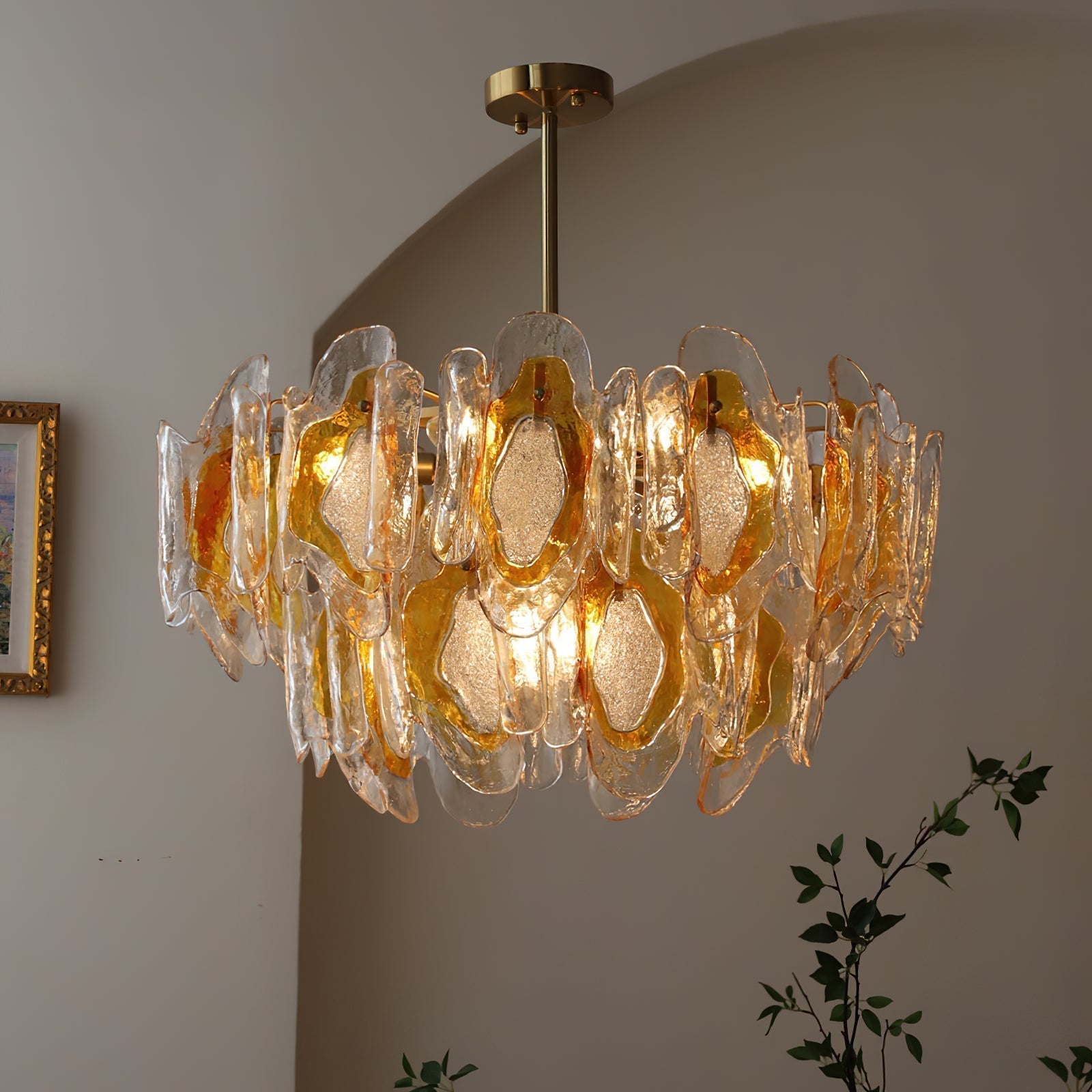 Zecaryra Postmodern Luxury Glass Chandelier - Letslighting