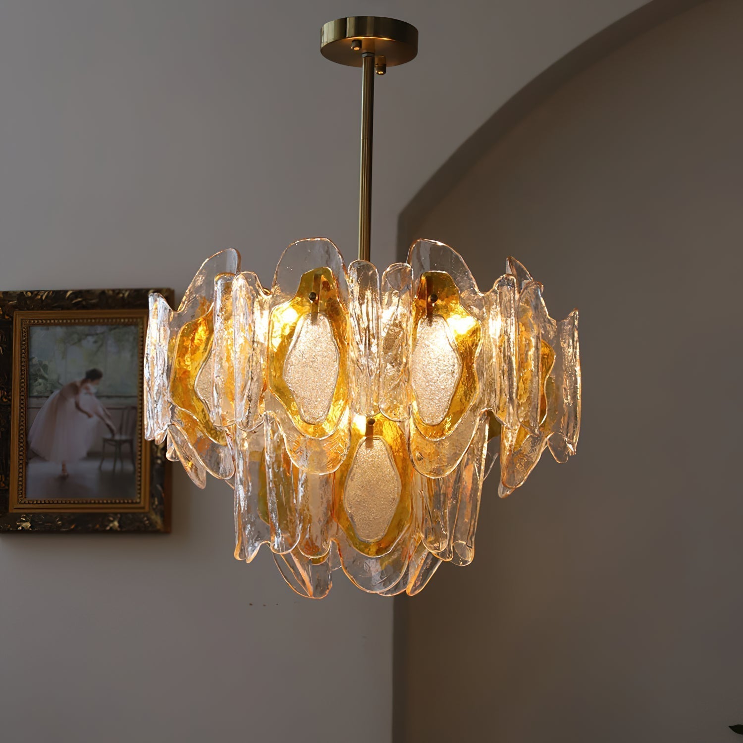 Zecaryra Postmodern Luxury Glass Chandelier - Letslighting