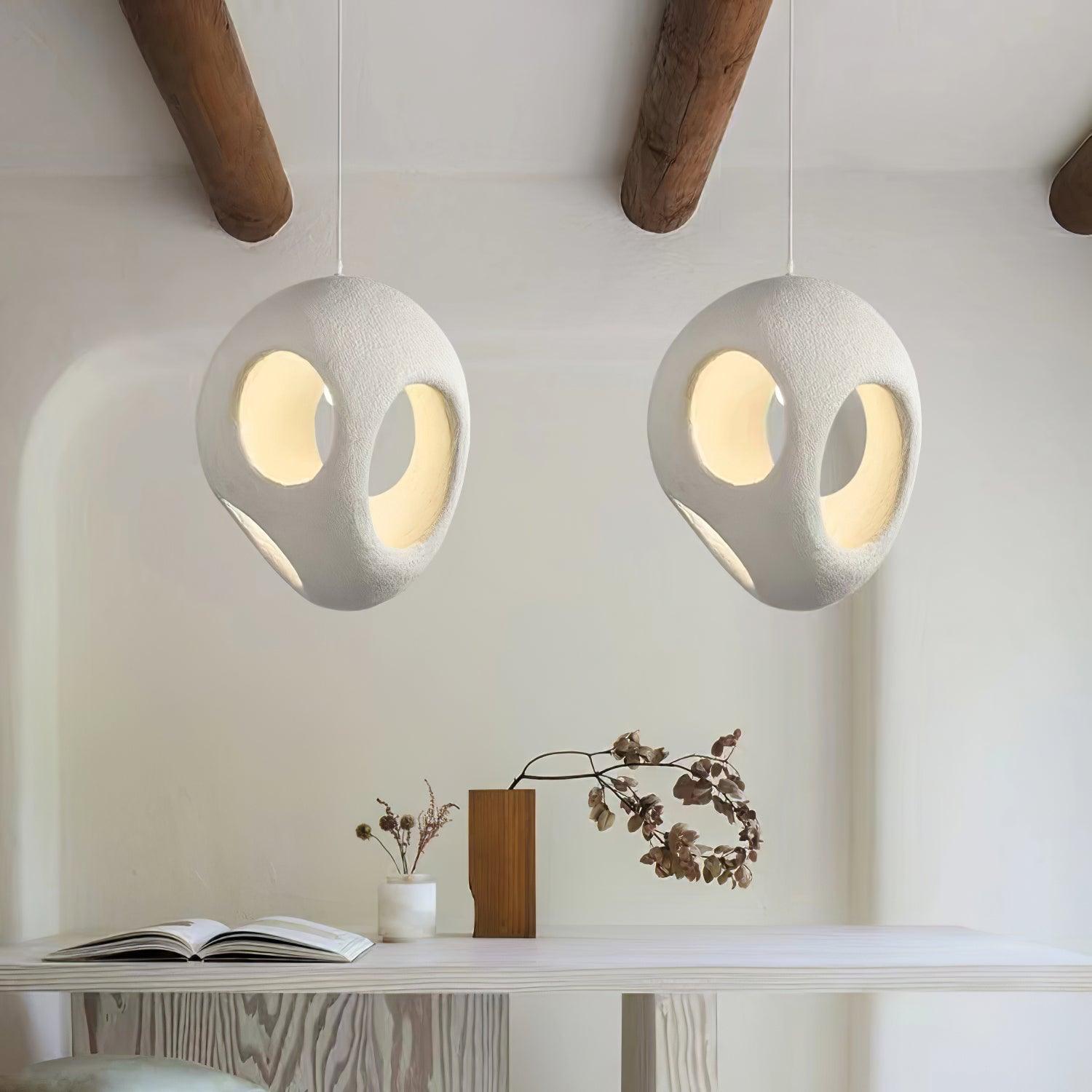 Avlaeara Wabi-Sabi Harz Pendelleuchte-Letslighting