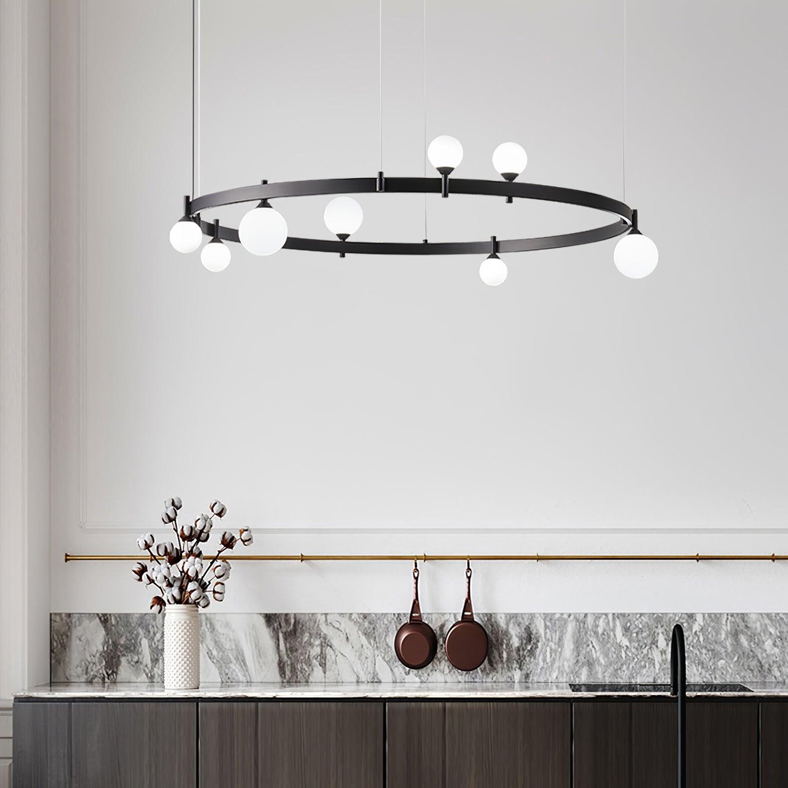 Pomi Round Chandelier - Blowlighting