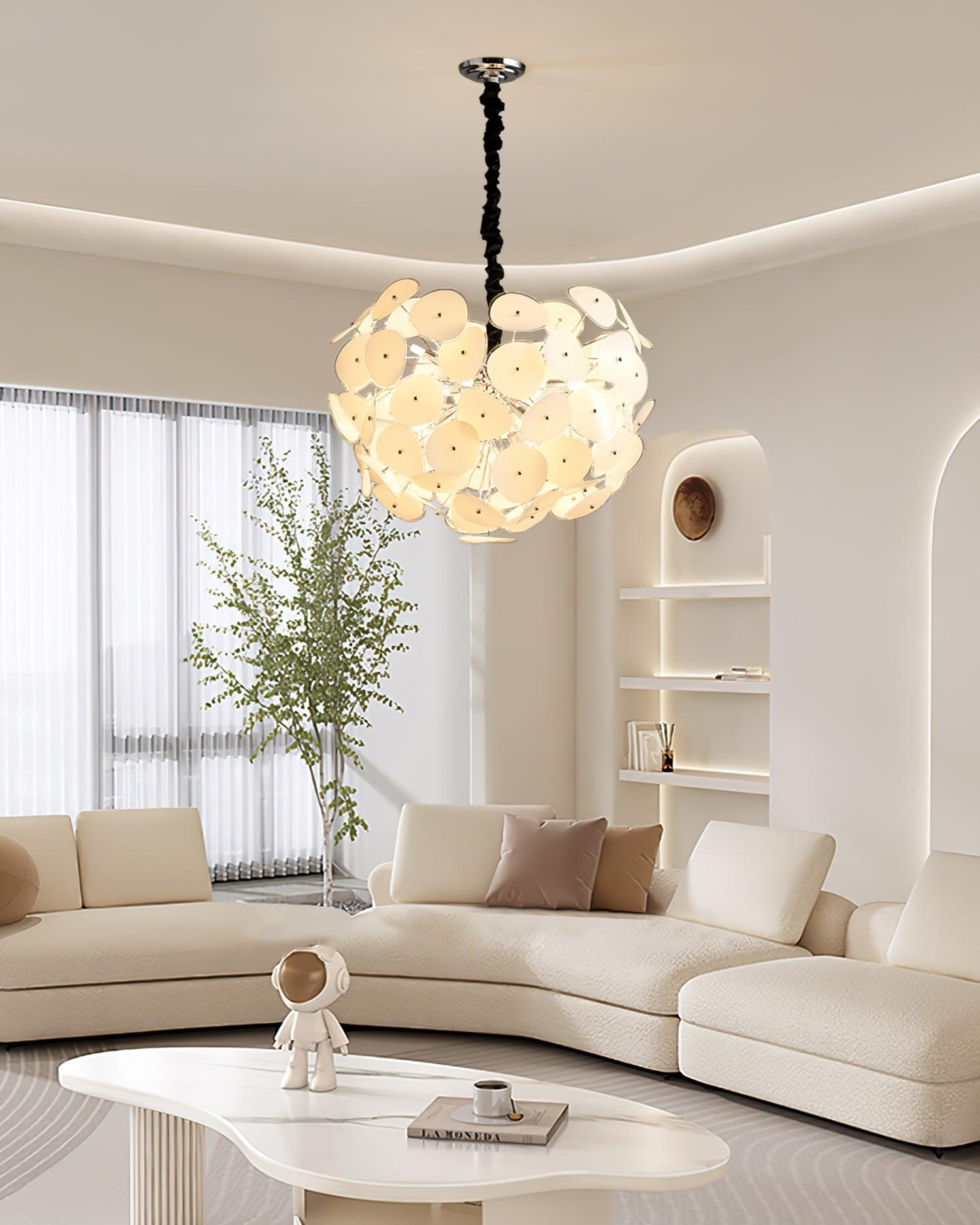 Orcariol Futuristischer Glasleuchter-Letslighting