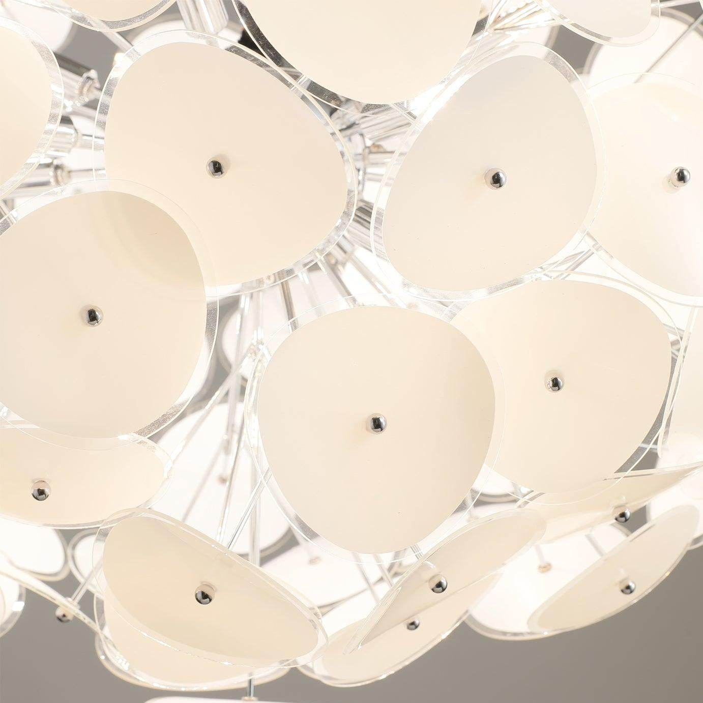 Thera Künstlerischer Kugelglas-Kronleuchter