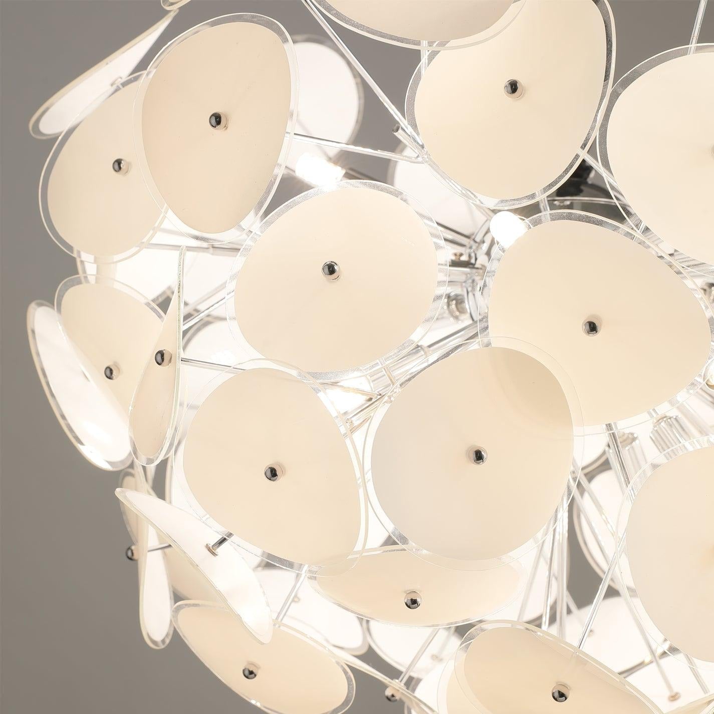 Thera Künstlerischer Kugelglas-Kronleuchter